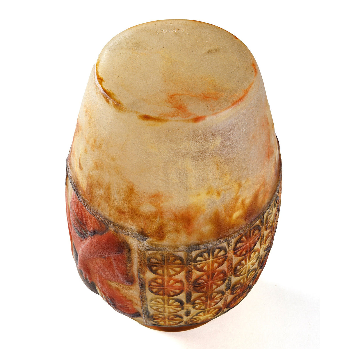 Gabriel Argy-Rousseau "Libations" Pâte de Verre Glass Vase