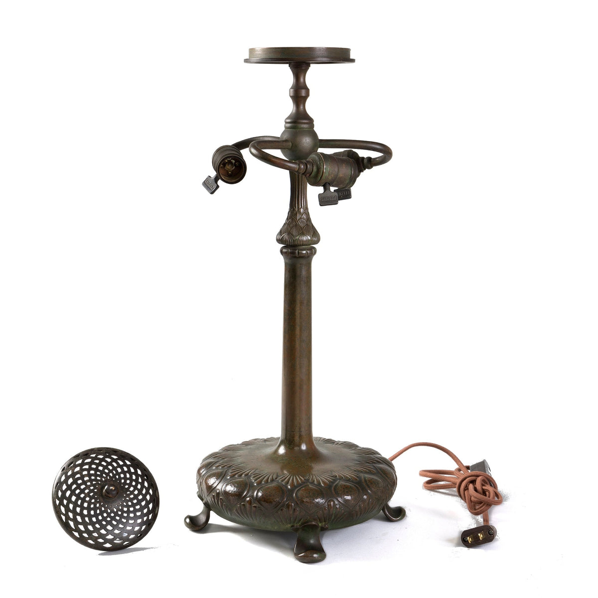 Tiffany Studios New York "Greek Key" Table Lamp