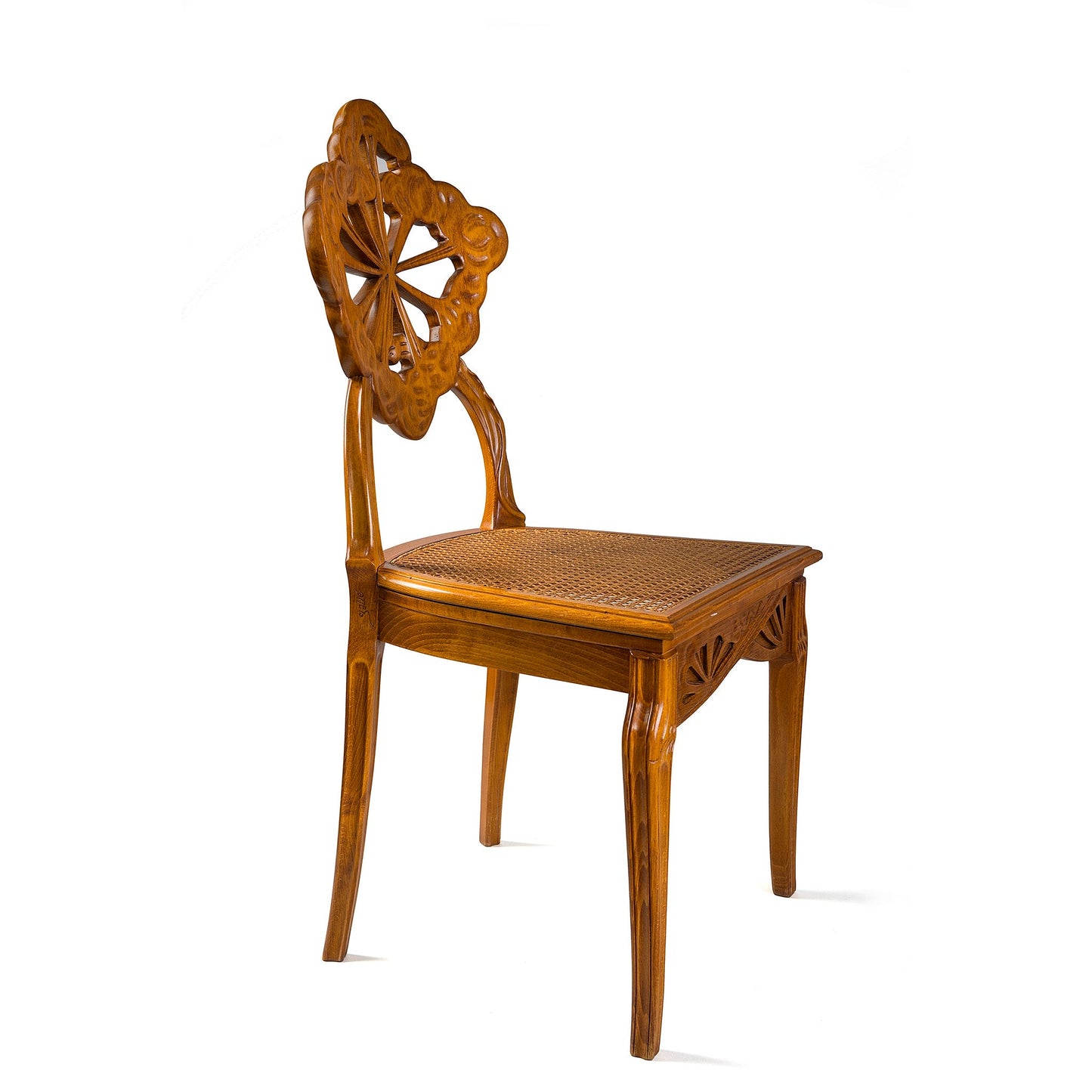 Émile Gallé "Ombelle" Side Chair