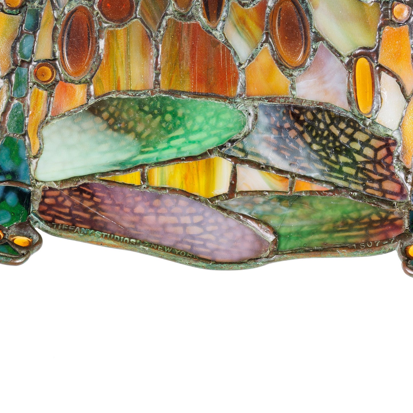 Tiffany Studios New York "Drophead Dragonfly" Floor Lamp
