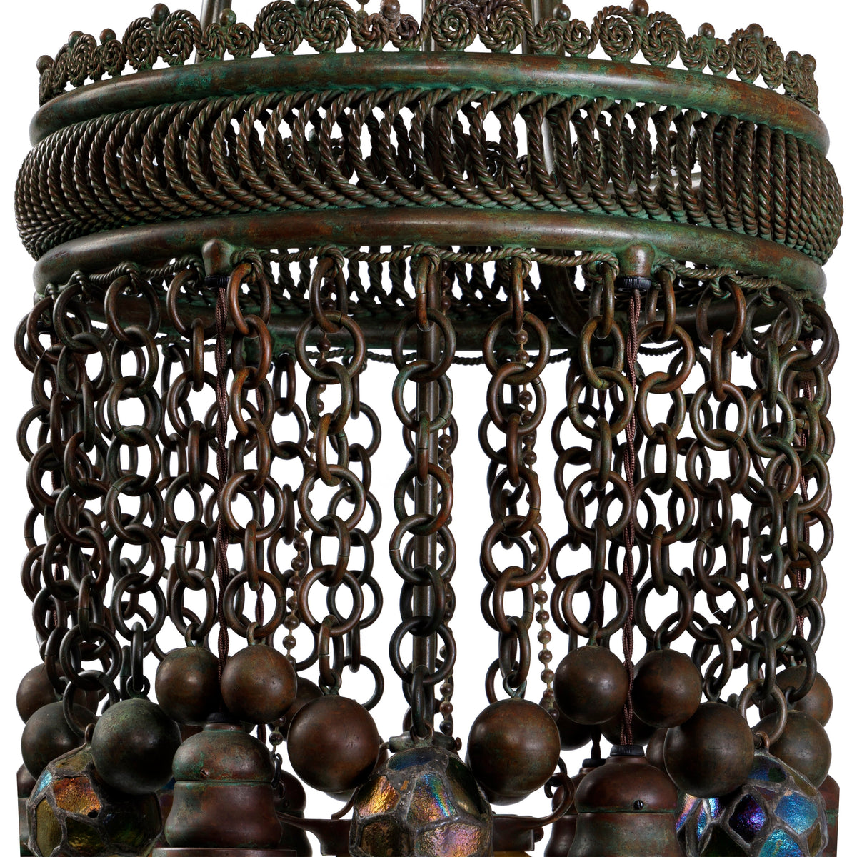 Tiffany Studios New York "Moorish" Chandelier