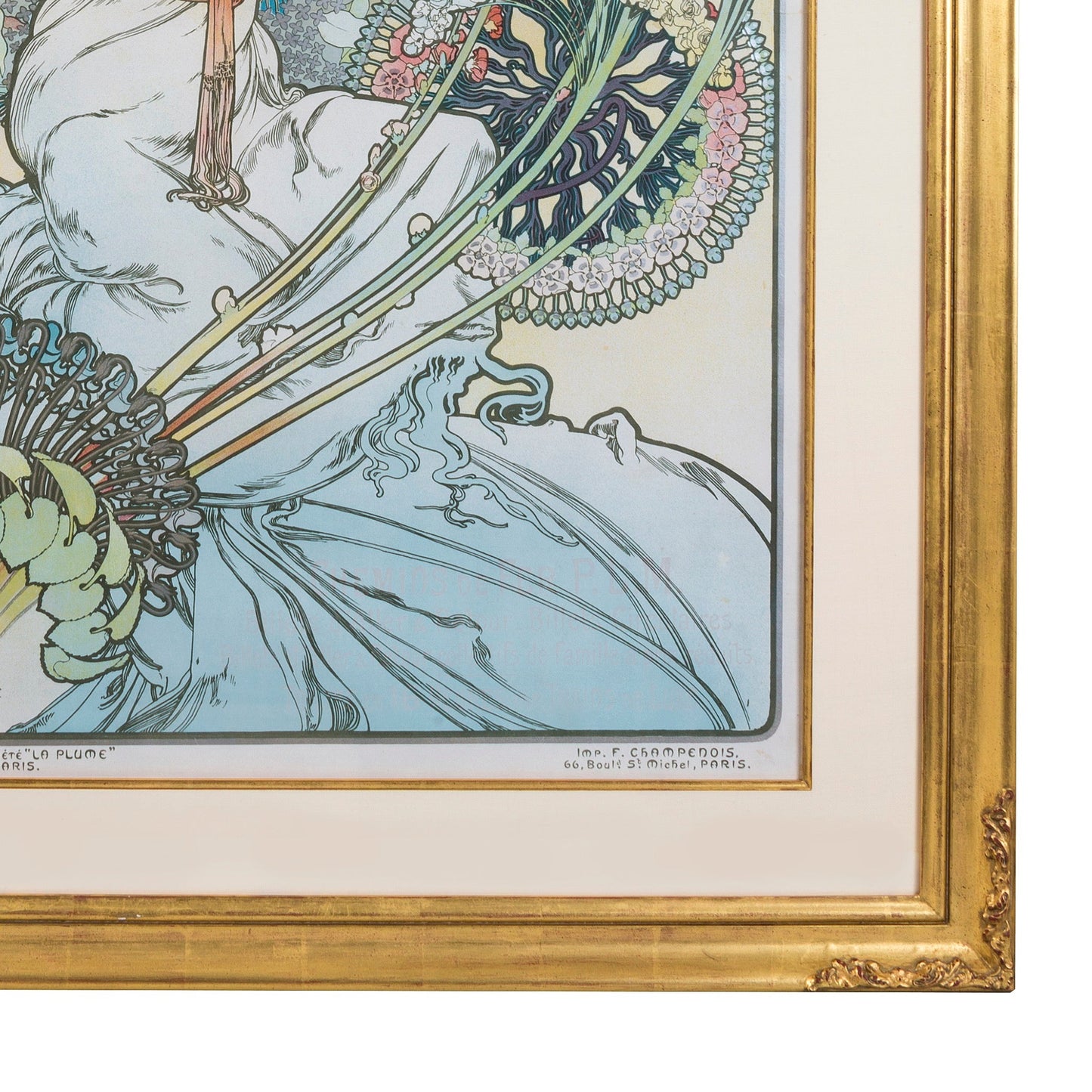 Alphonse Mucha "Monaco Monte-Carlo" Lithograph
