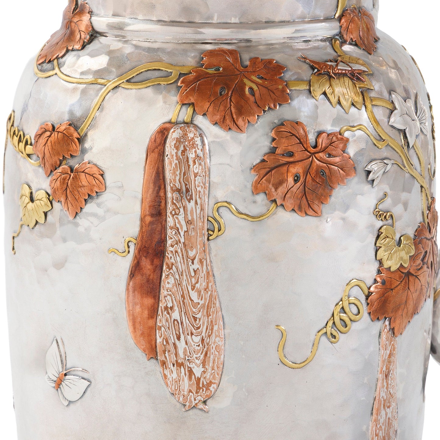 Tiffany & Co. and Edward C. Moore "Gourd" Silver Water Pitcher