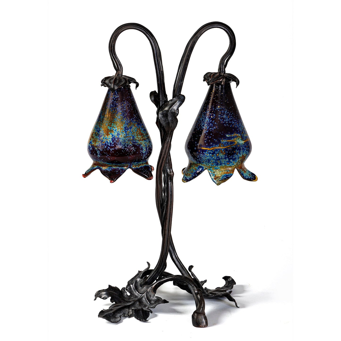 Émile Gallé "La Mer" Table Lamp