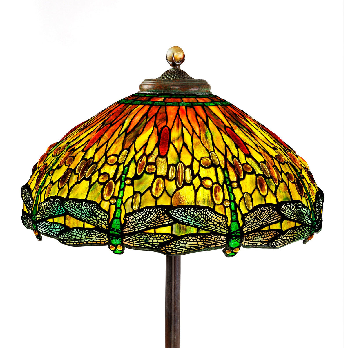 Tiffany Studios New York "Drophead Dragonfly" Floor Lamp