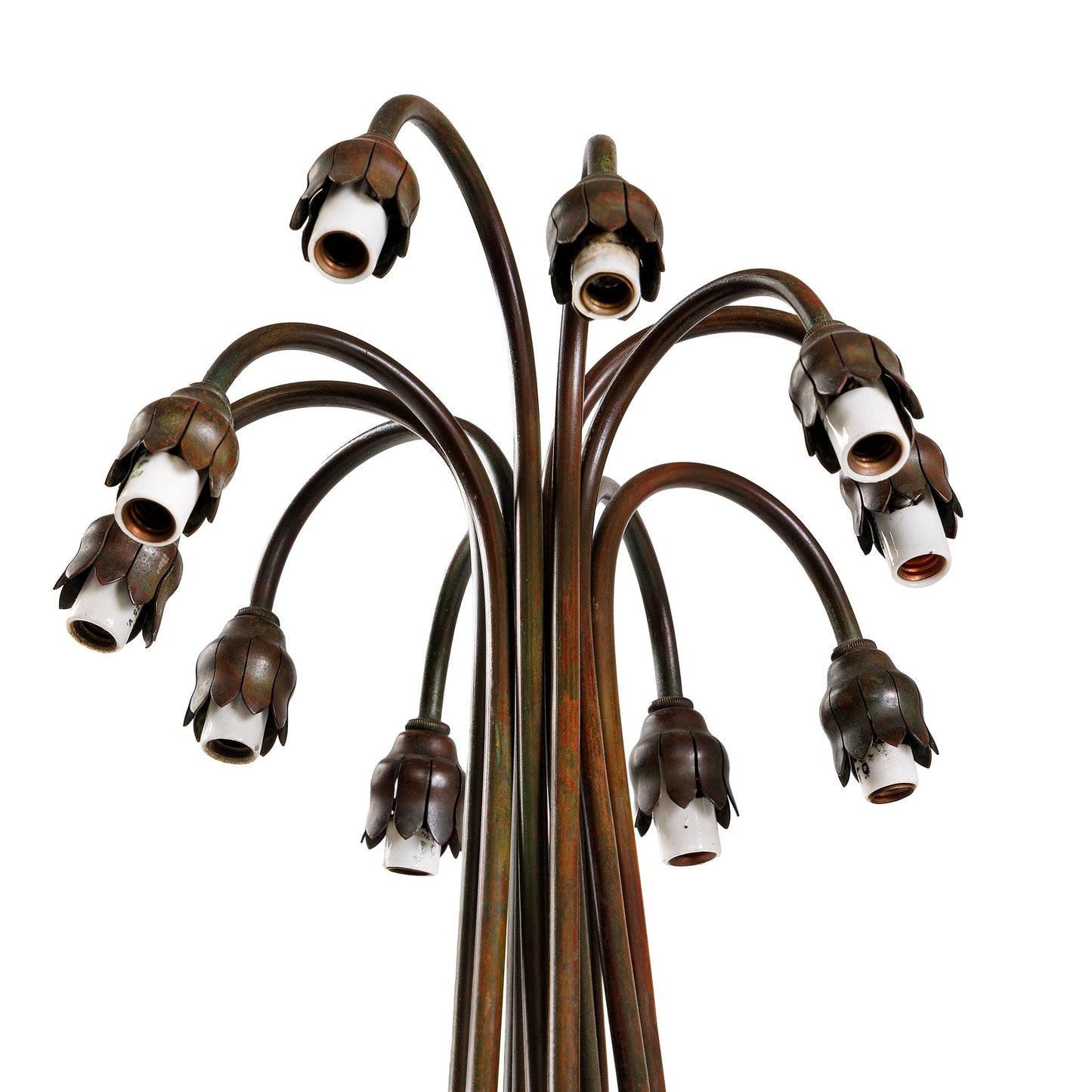Tiffany Studios New York "Ten Light Lily" Table Lamp