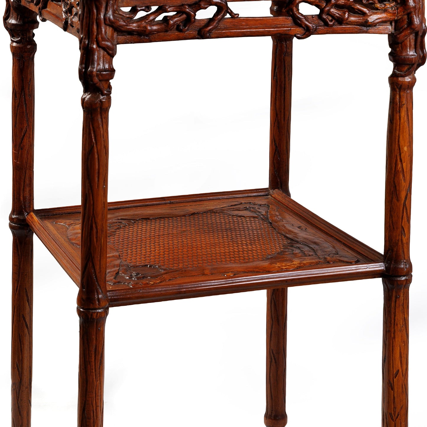 Émile Gallé "Hiver" Two-tiered Table