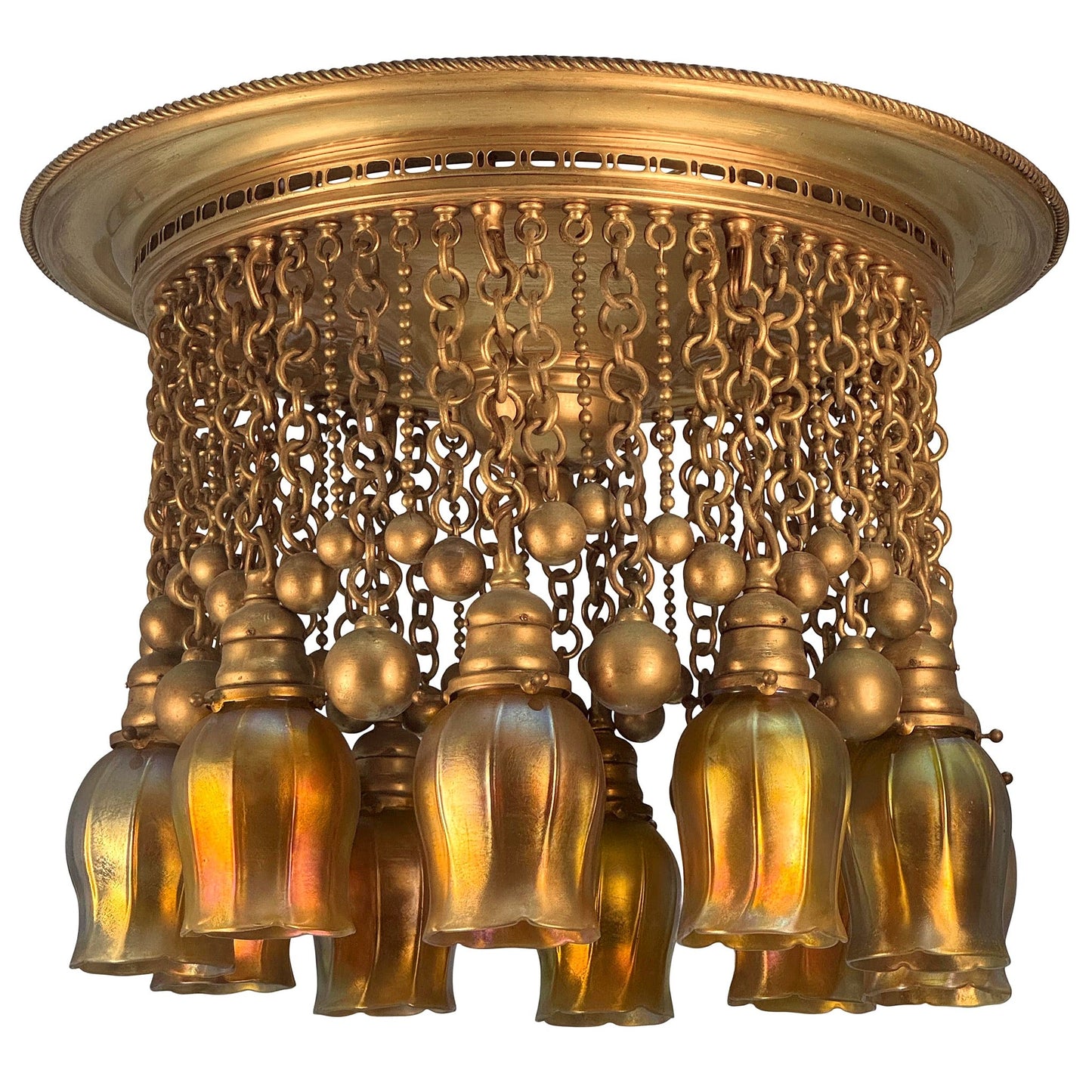 Tiffany Studios New York "Moorish" Chandelier