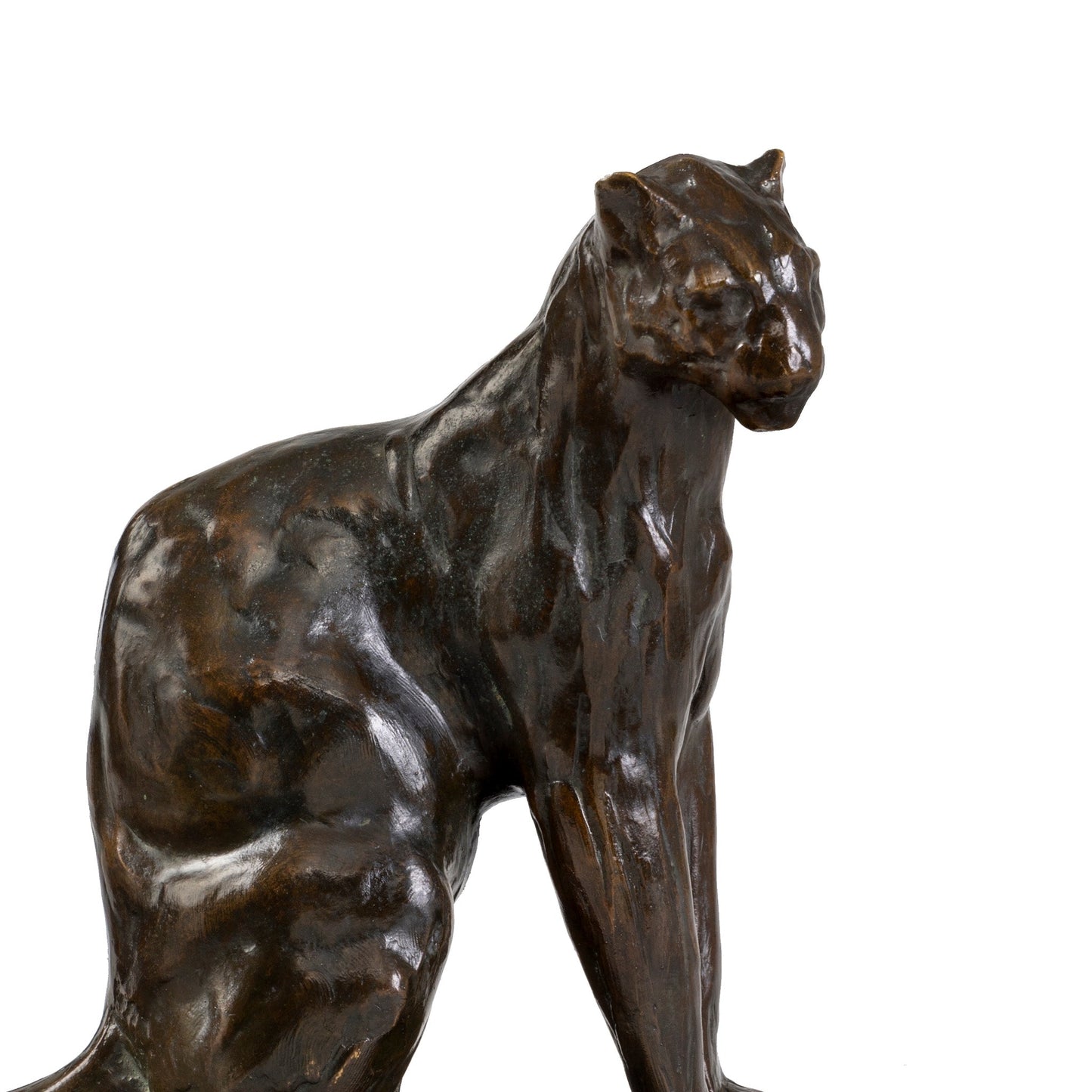 Rembrandt Bugatti "Panthère assise" Bronze Sculpture