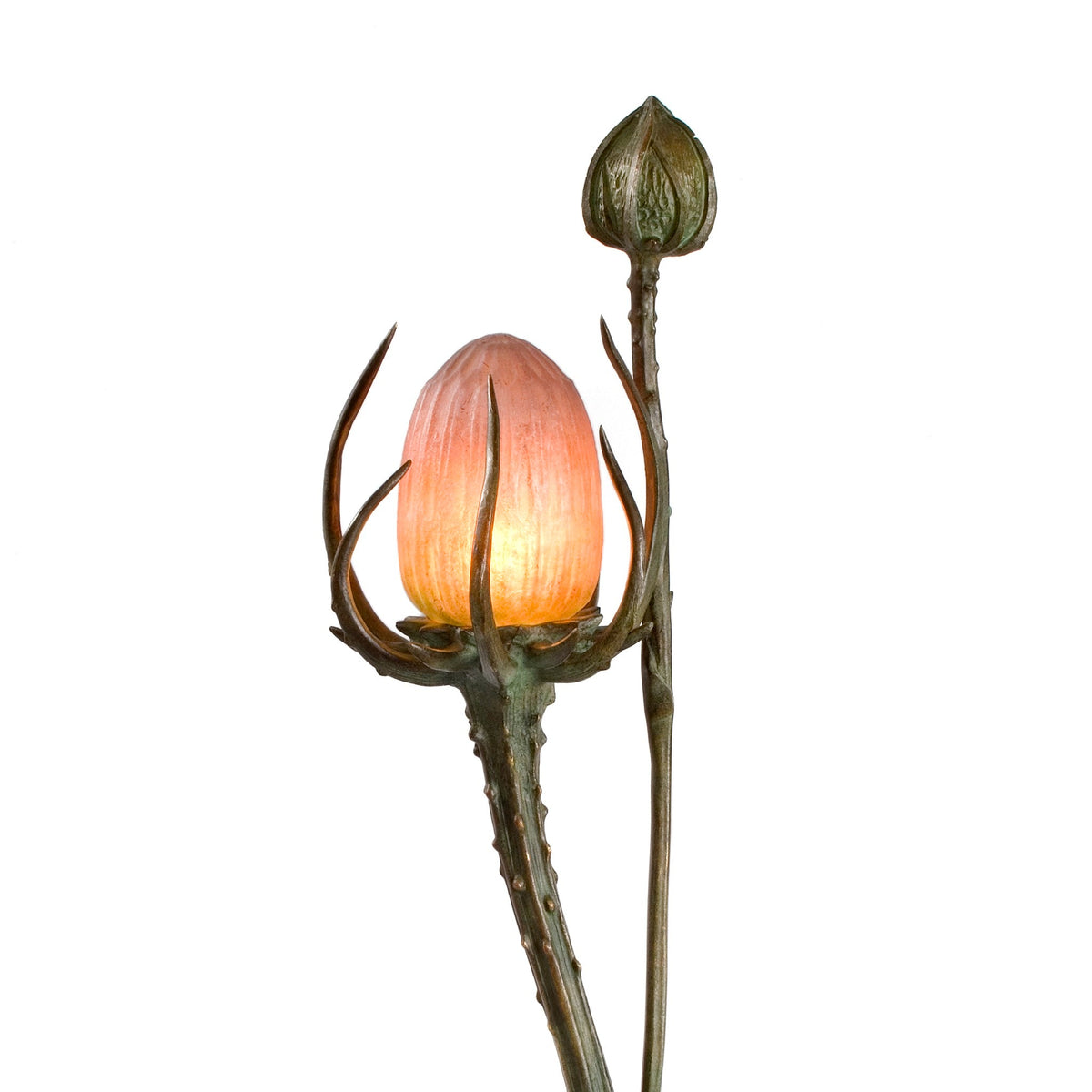 Maurice Bouval “Le Chardon,” Table Lamp