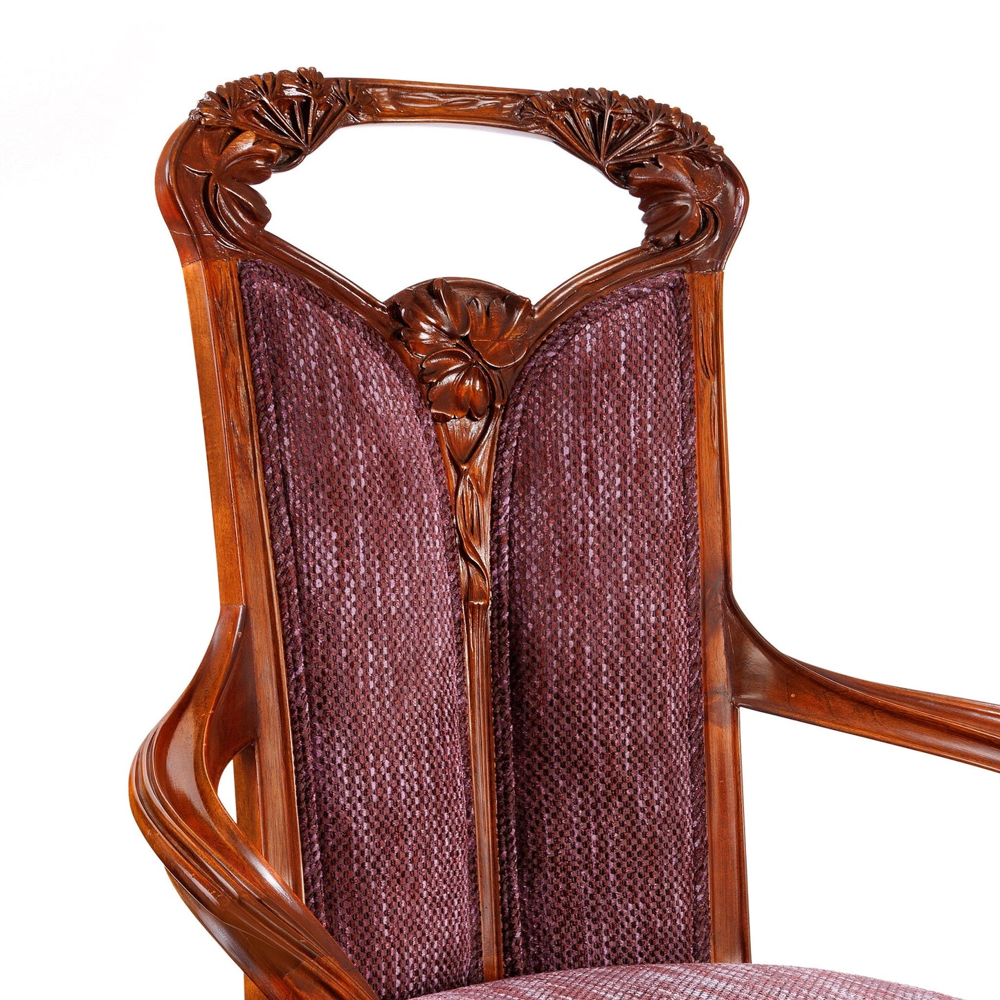 Louis Majorelle "Ombellifères" Settee and Side Chairs
