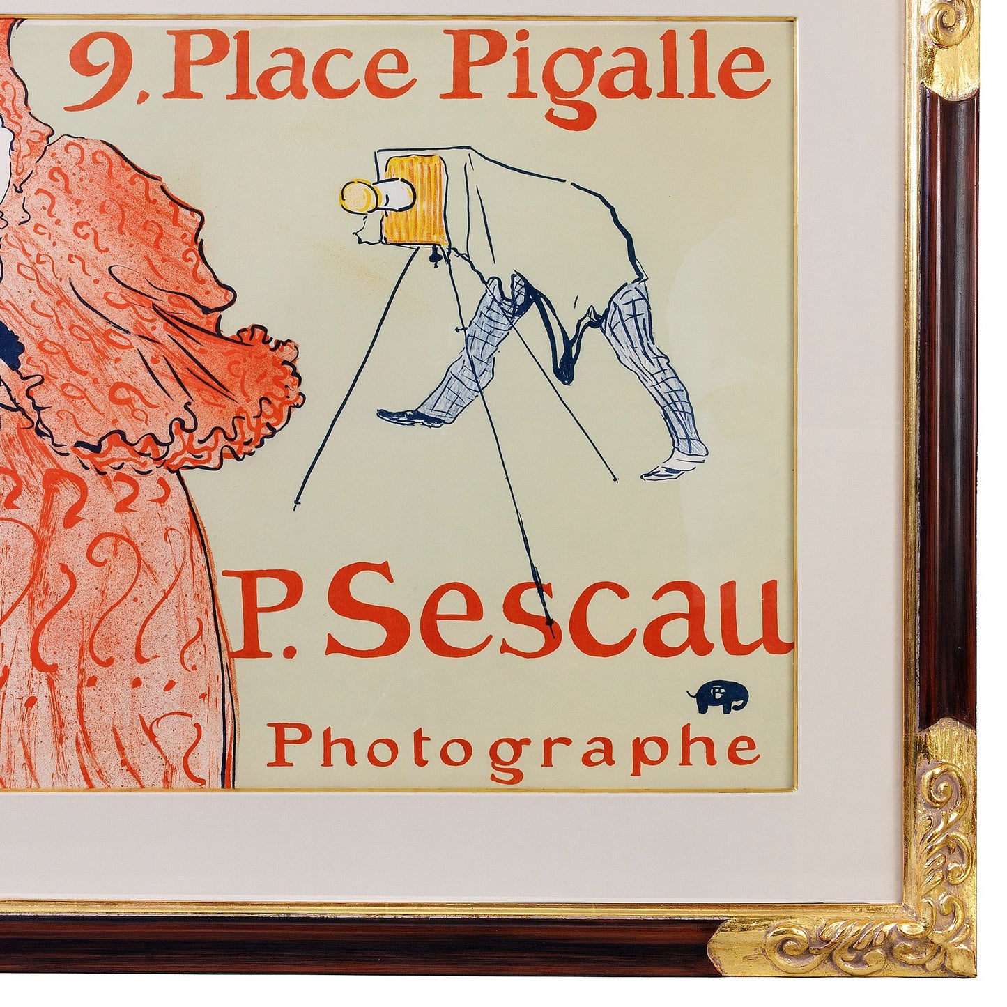 Henri de Toulouse-Lautrec "P.Sescau" Lithograph