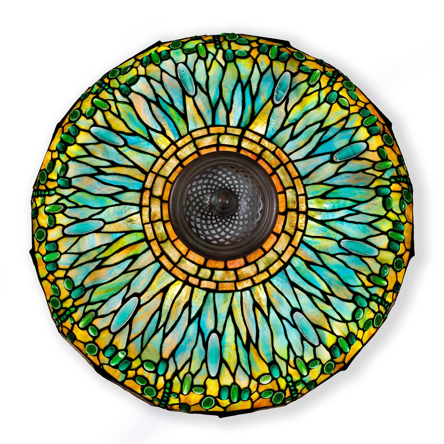 Tiffany Studios New York "Drop Head Dragonfly" Table Lamp