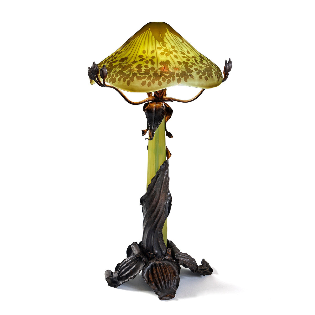 Émile Gallé "Umbel" Table Lamp