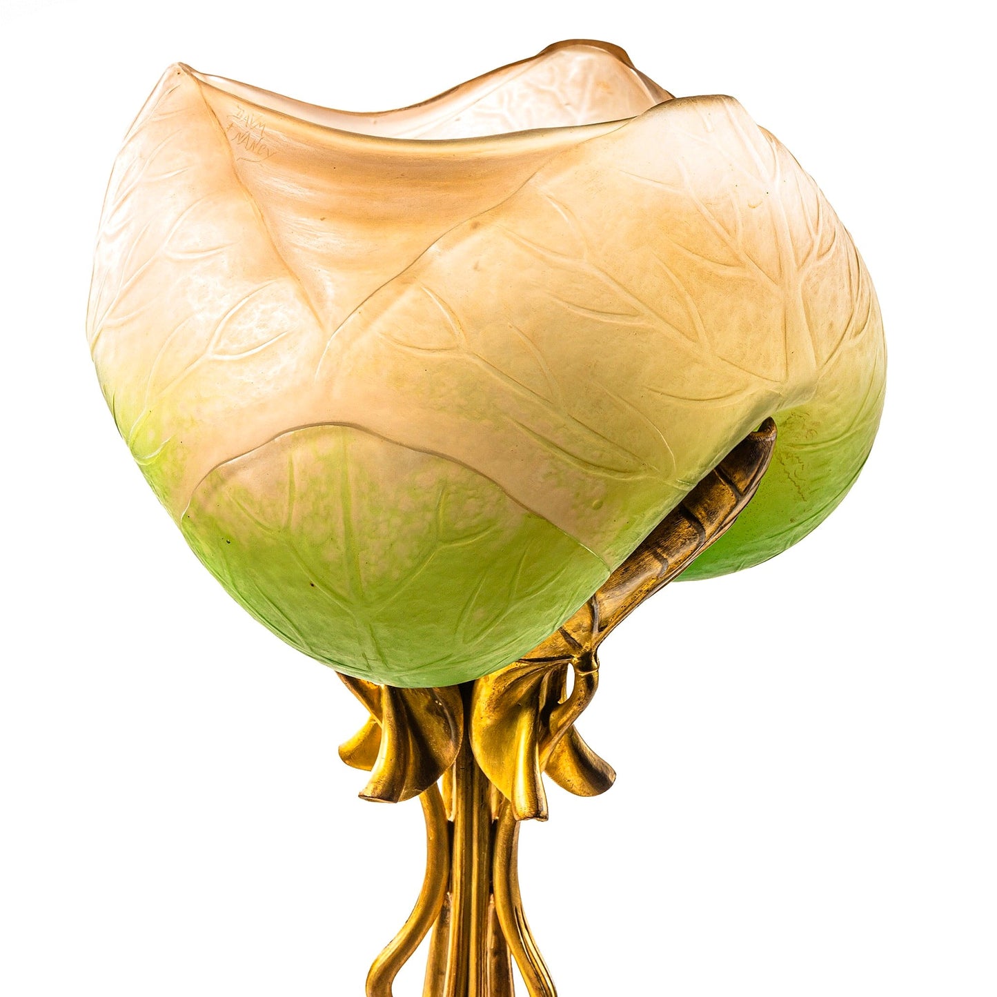 Louis Majorelle Daum Nancy "Nénuphar" Table Lamp