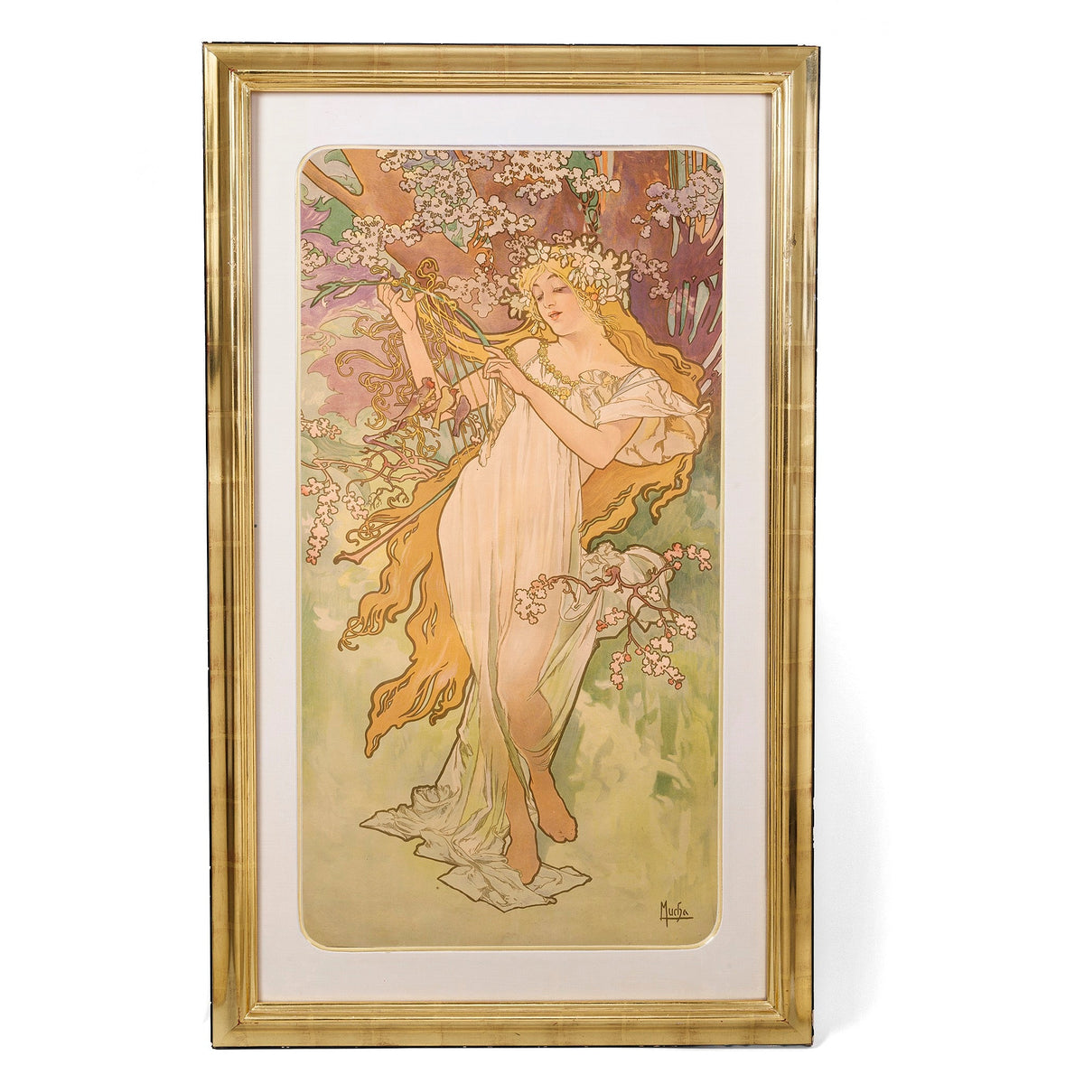 Alphonse Mucha "Les Saisons (The Seasons)" Lithographs