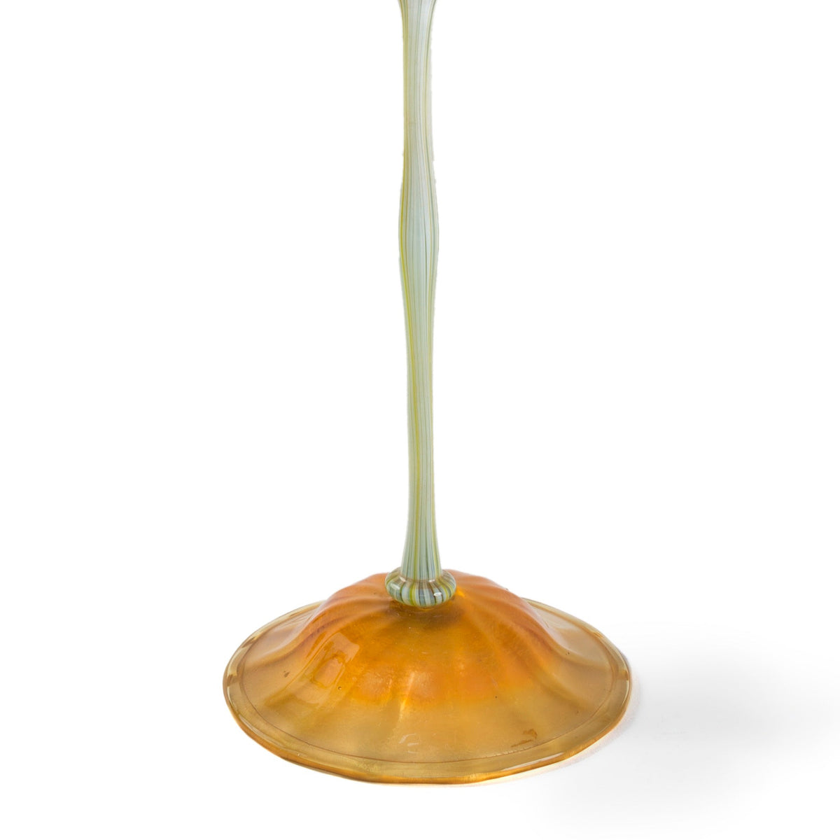 Tiffany Studios New York "Calyx" Flower Form Favrile Glass Vase