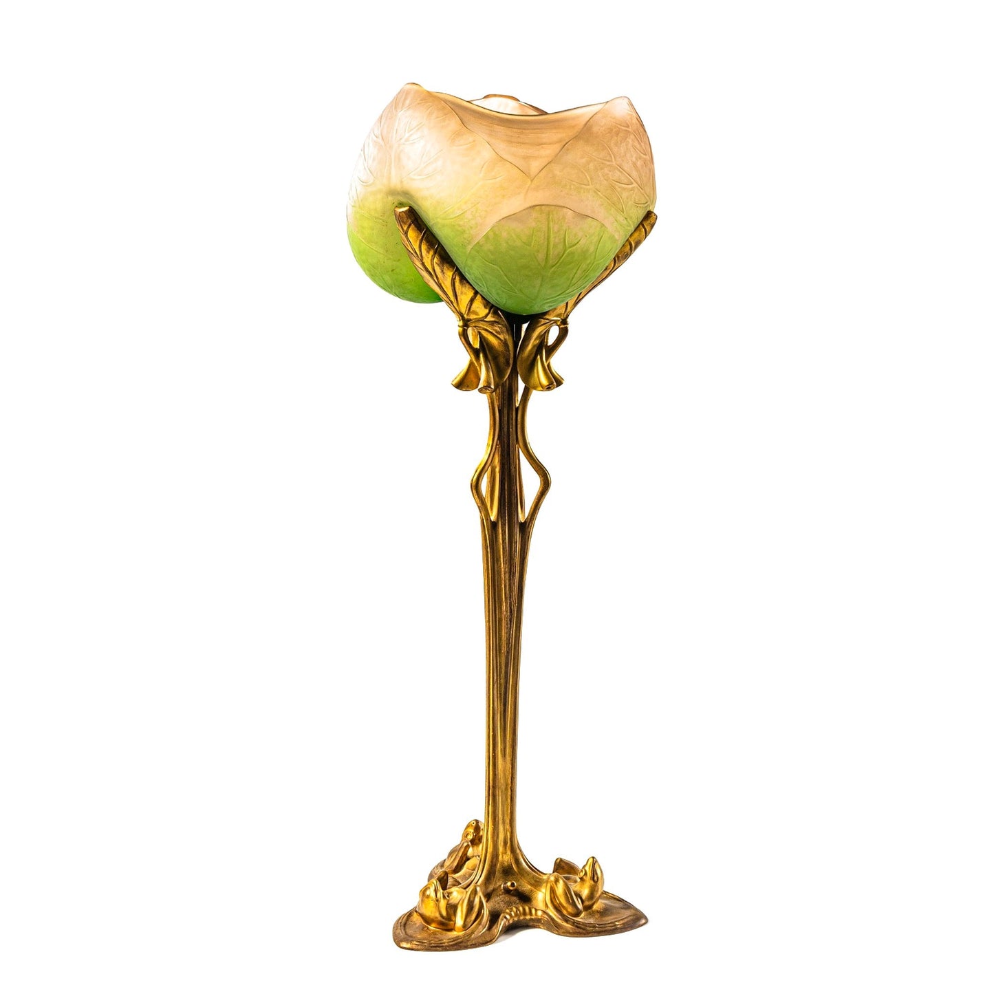Louis Majorelle Daum Nancy "Nénuphar" Table Lamp