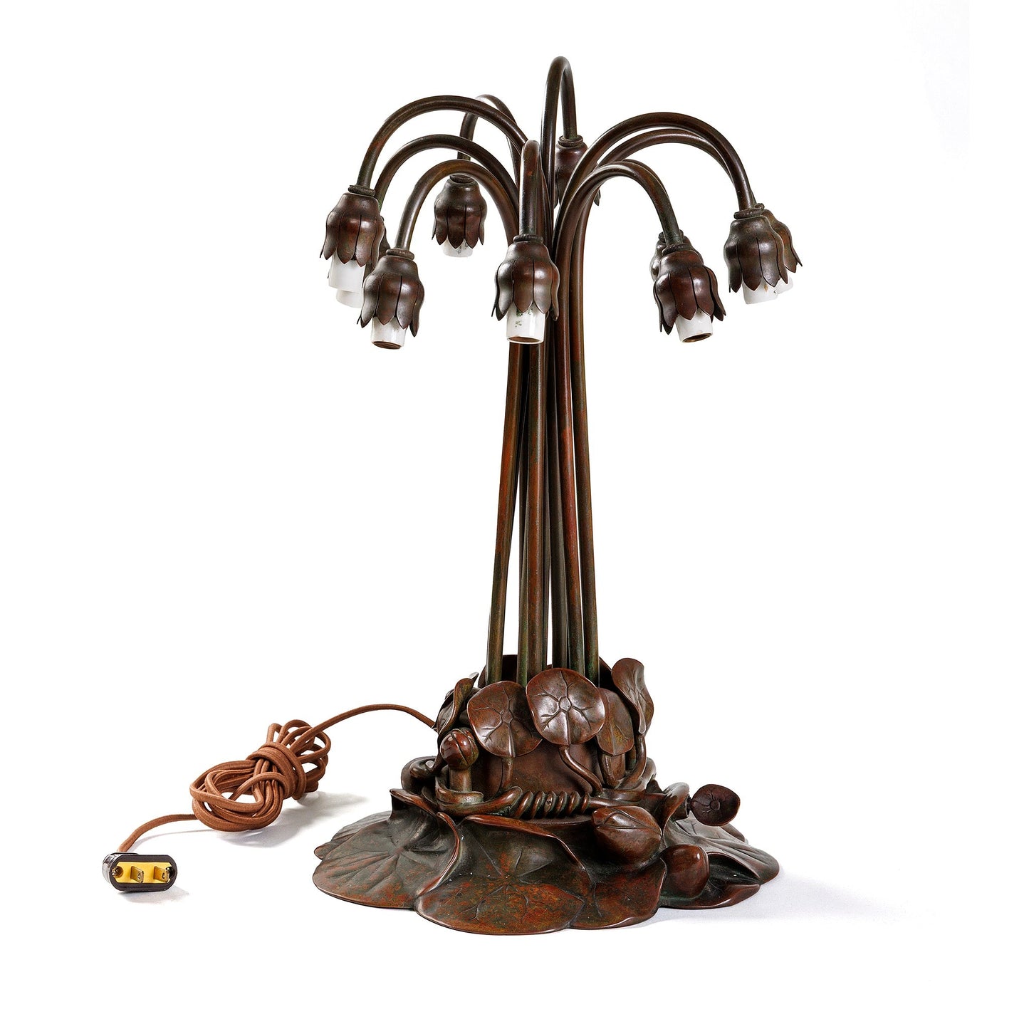 Tiffany Studios New York "Ten Light Lily" Table Lamp