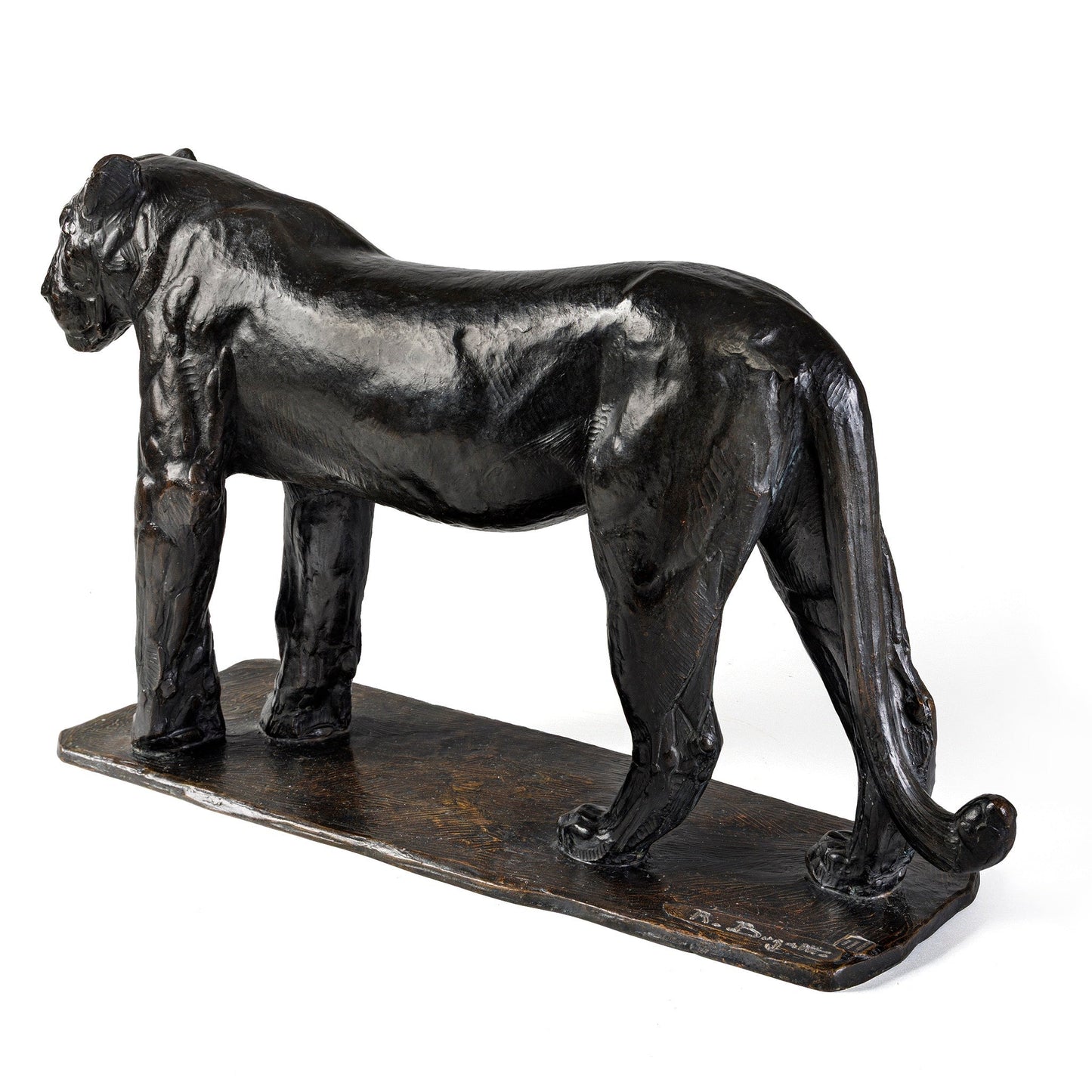 Rembrandt Bugatti "Lionne de Nubie" Bronze Sculpture