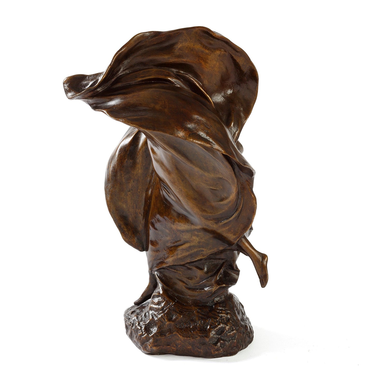 Théodore Rivière "La Danse du lys" Bronze Sculpture