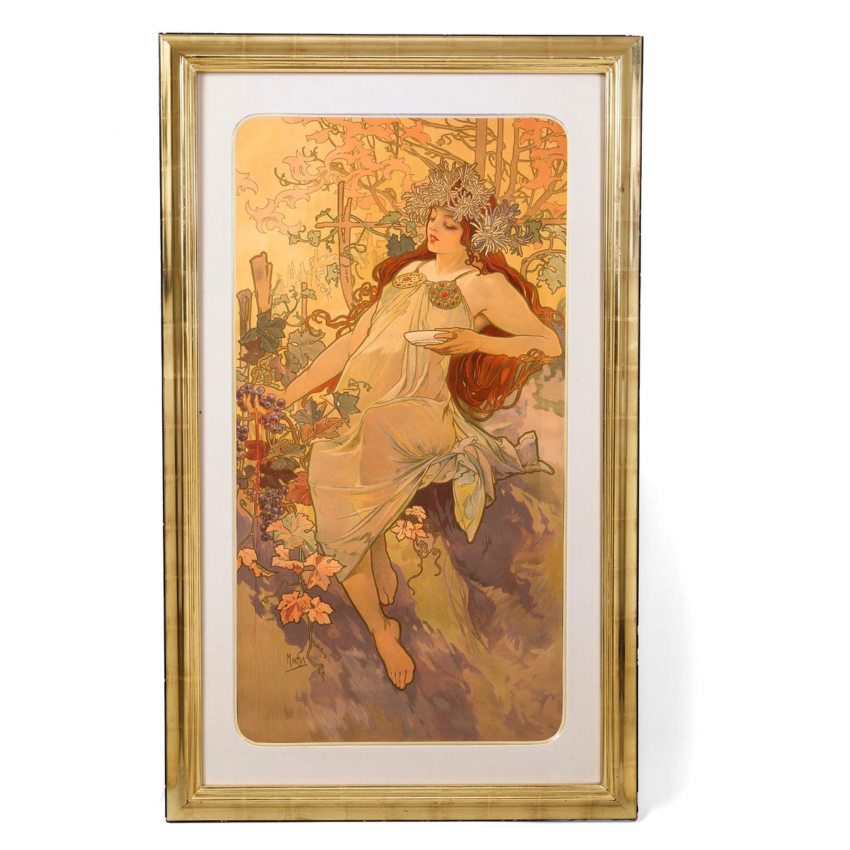 Alphonse Mucha "Les Saisons (The Seasons)" Lithographs