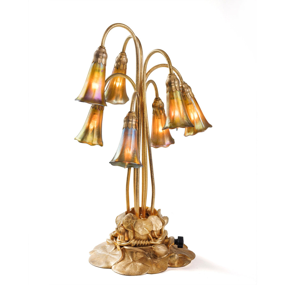 Tiffany Studios New York "Seven-light Lily” Table Lamp