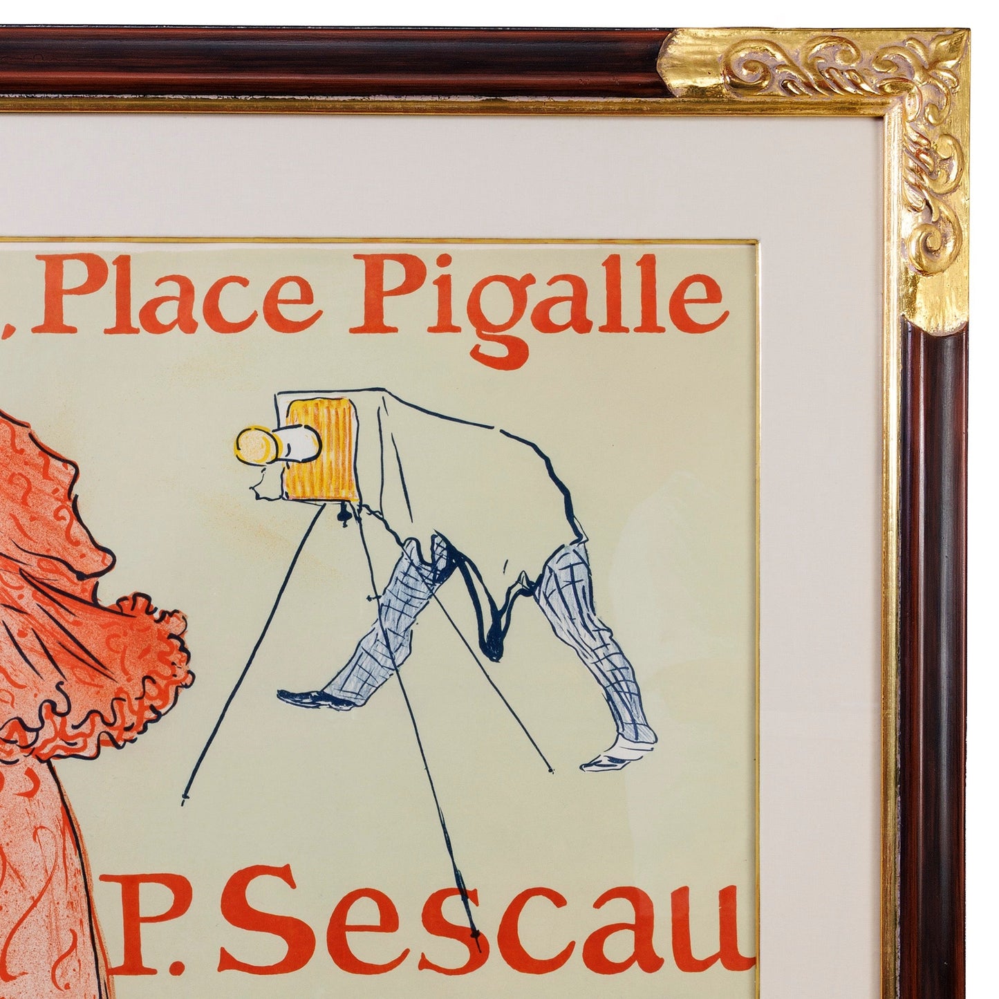 Henri de Toulouse-Lautrec "P.Sescau" Lithograph