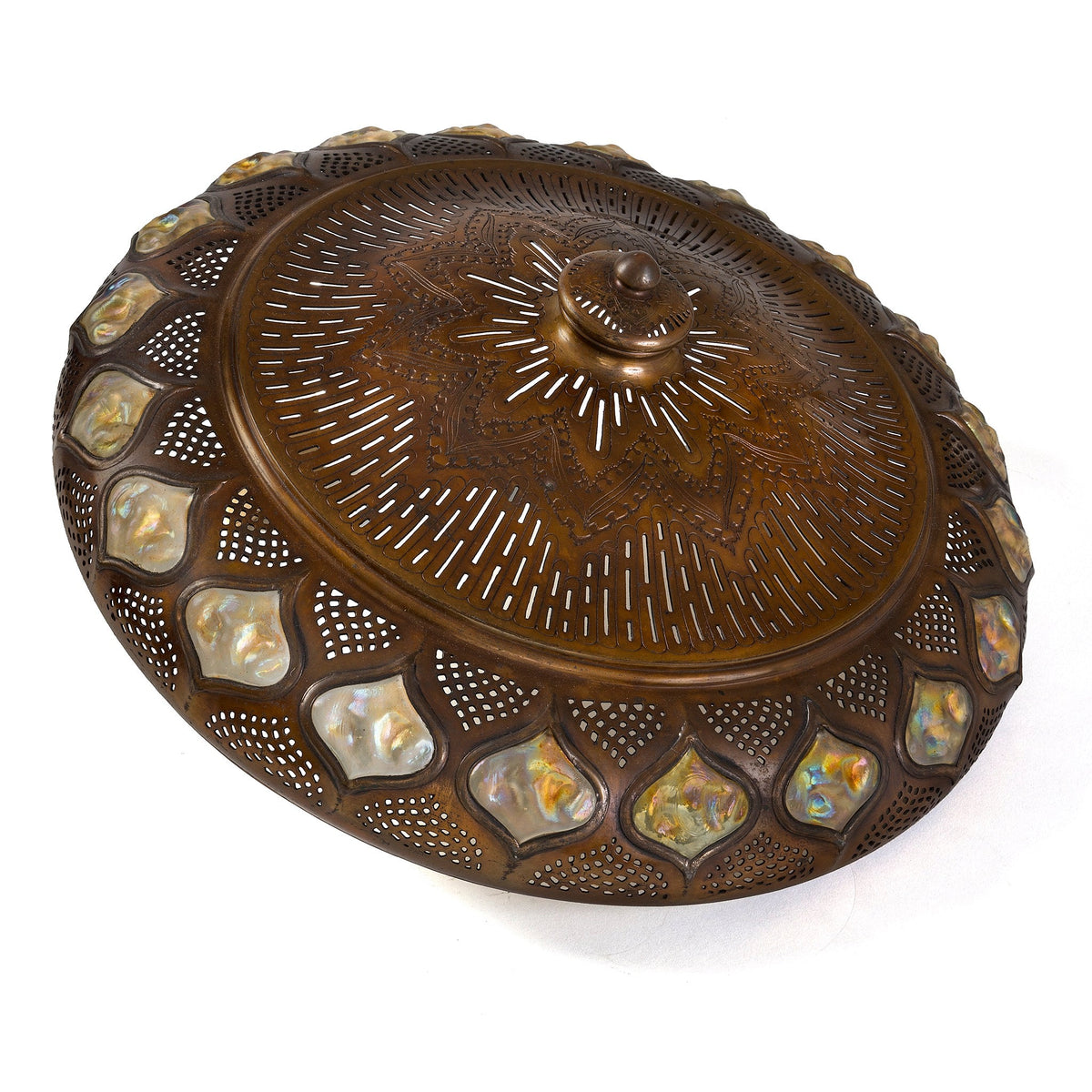 Tiffany Studios New York "Jeweled Prism" Table Lamp