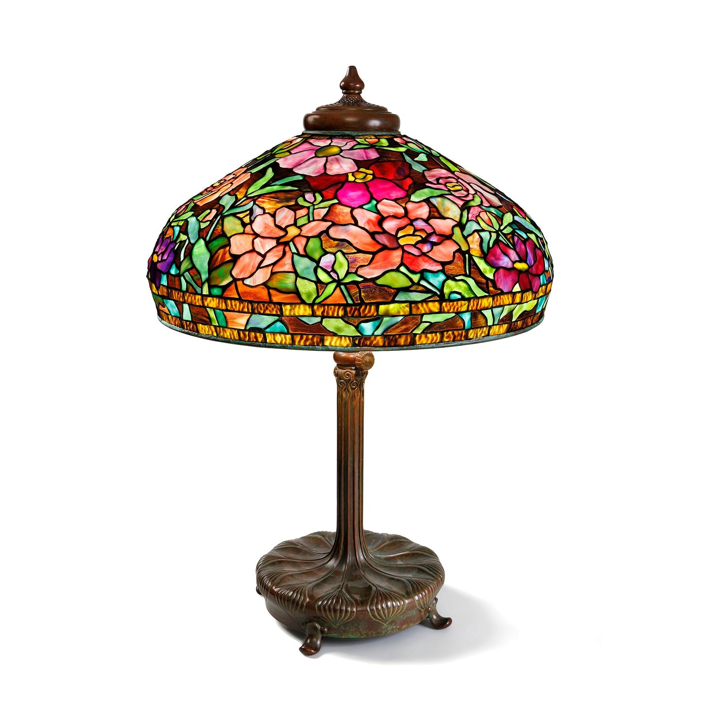 Tiffany Studios New York "Peony" Table Lamp