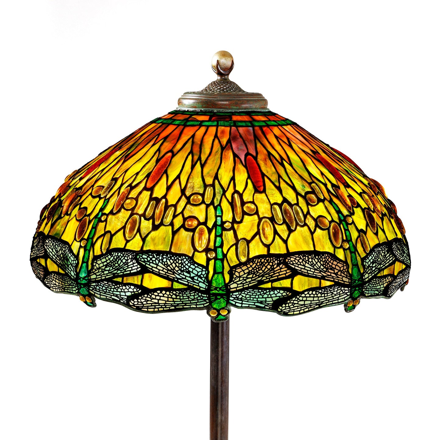 Tiffany Studios New York "Drophead Dragonfly" Floor Lamp