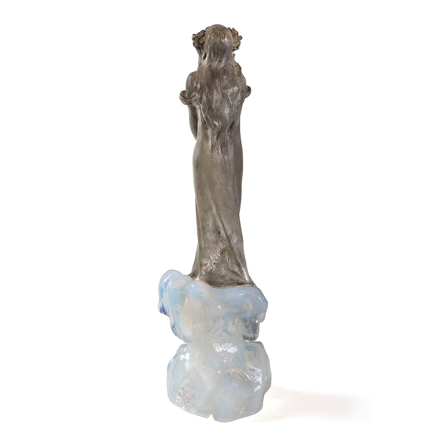 Julien Caussé "La Fee des Glaces" ("Ice Maiden") Sculpture