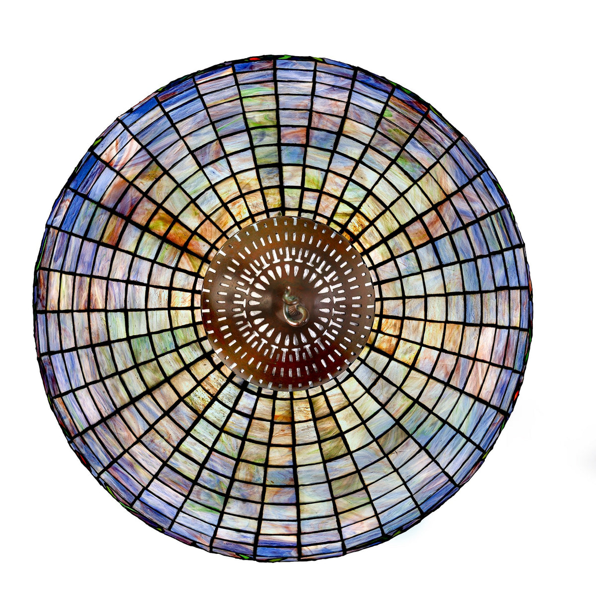 Tiffany Studios New York "Peony" Border Floor Lamp