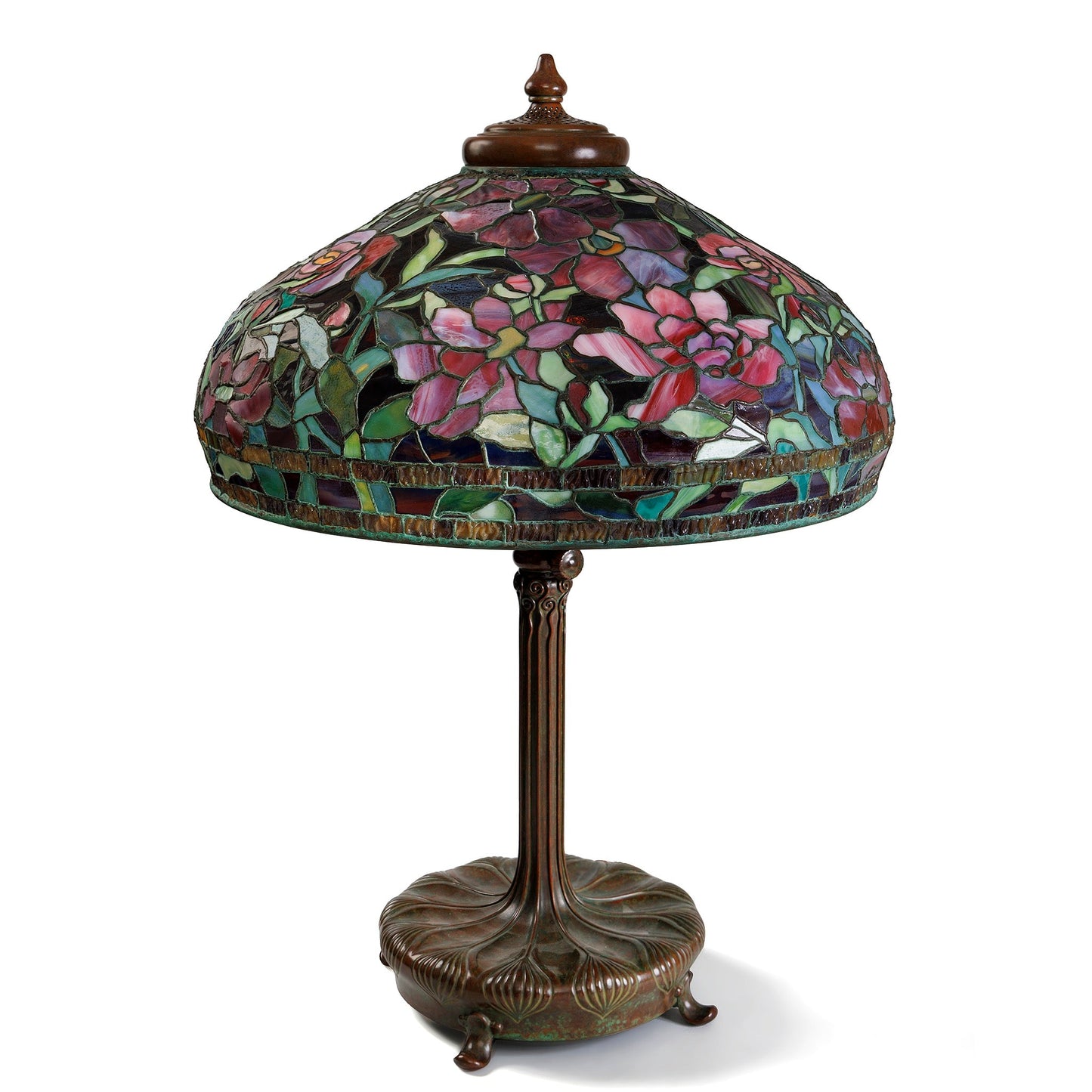 Tiffany Studios New York "Peony" Table Lamp