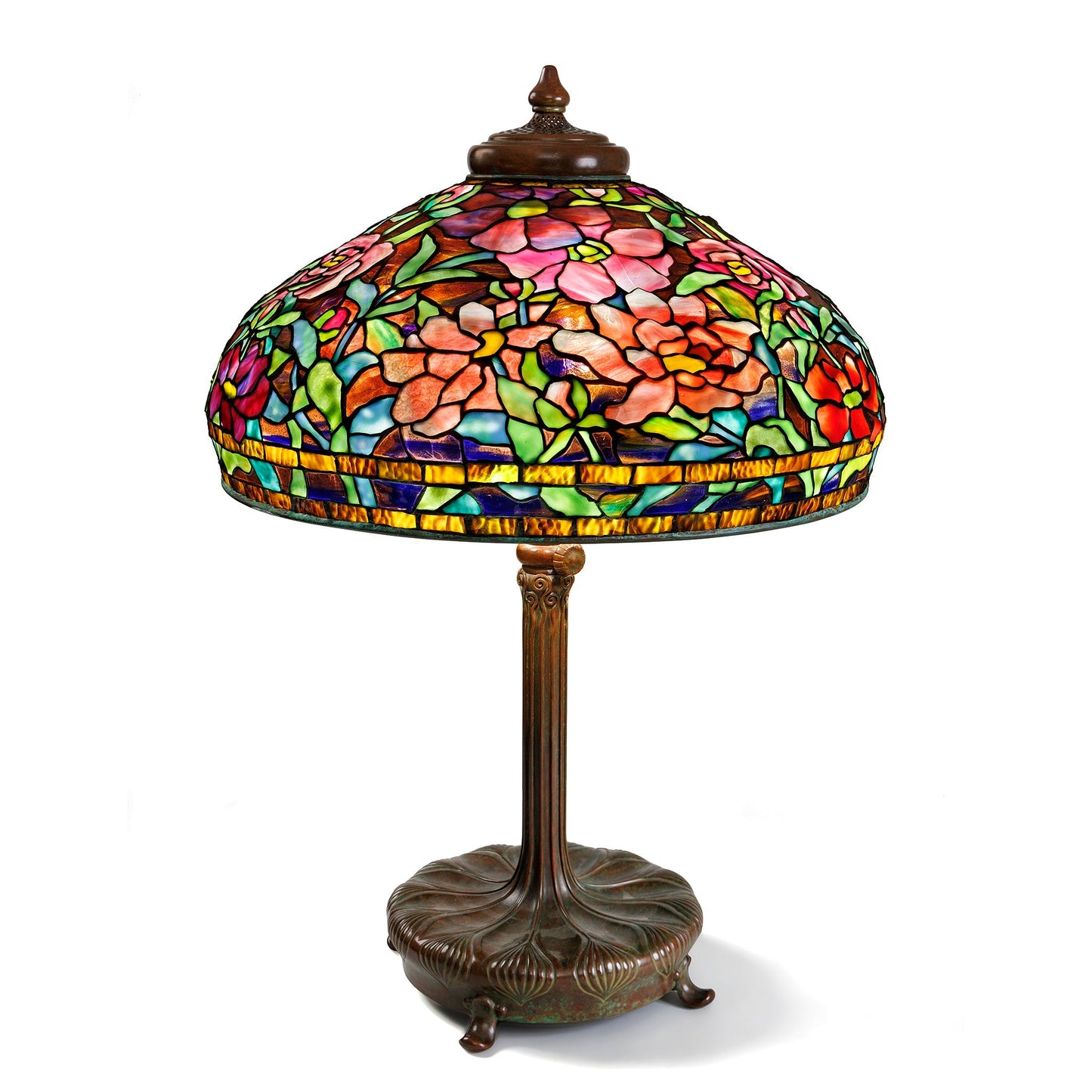 Tiffany Studios New York "Peony" Table Lamp
