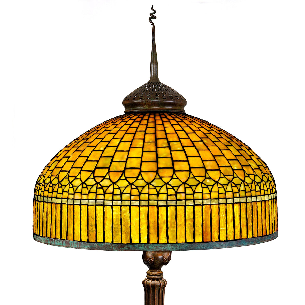 Tiffany Studios New York "Curtain Border" Floor Lamp