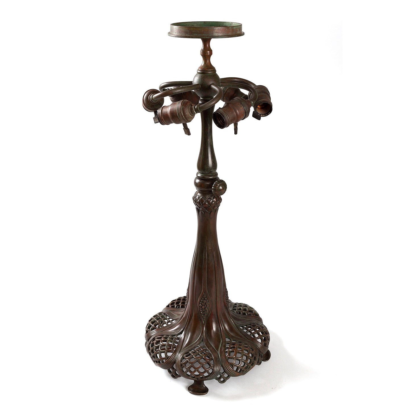 Tiffany Studios New York "Drop Head Dragonfly" Table Lamp