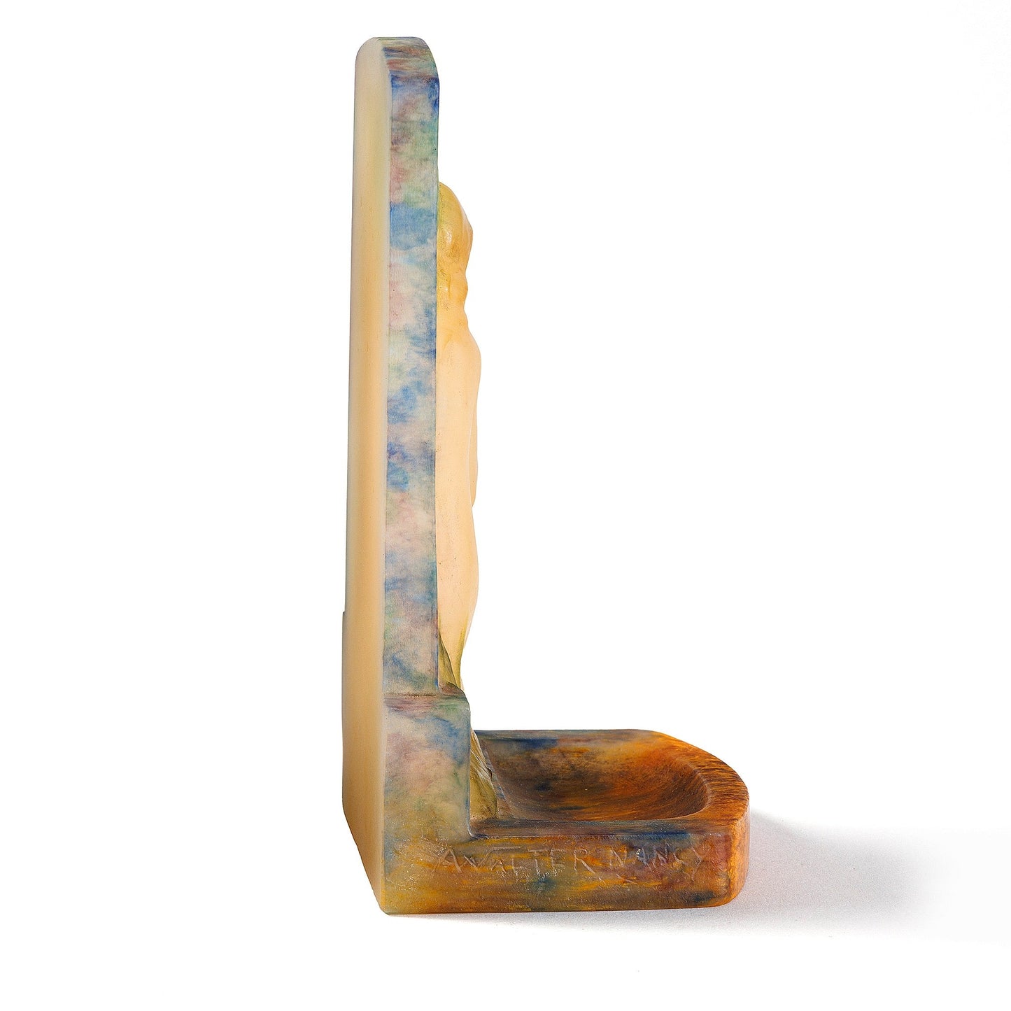 Amalric Walter and Henri Bergé "À la fontaine" Bookend
