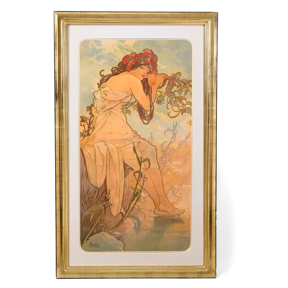 Alphonse Mucha "Les Saisons (The Seasons)" Lithographs