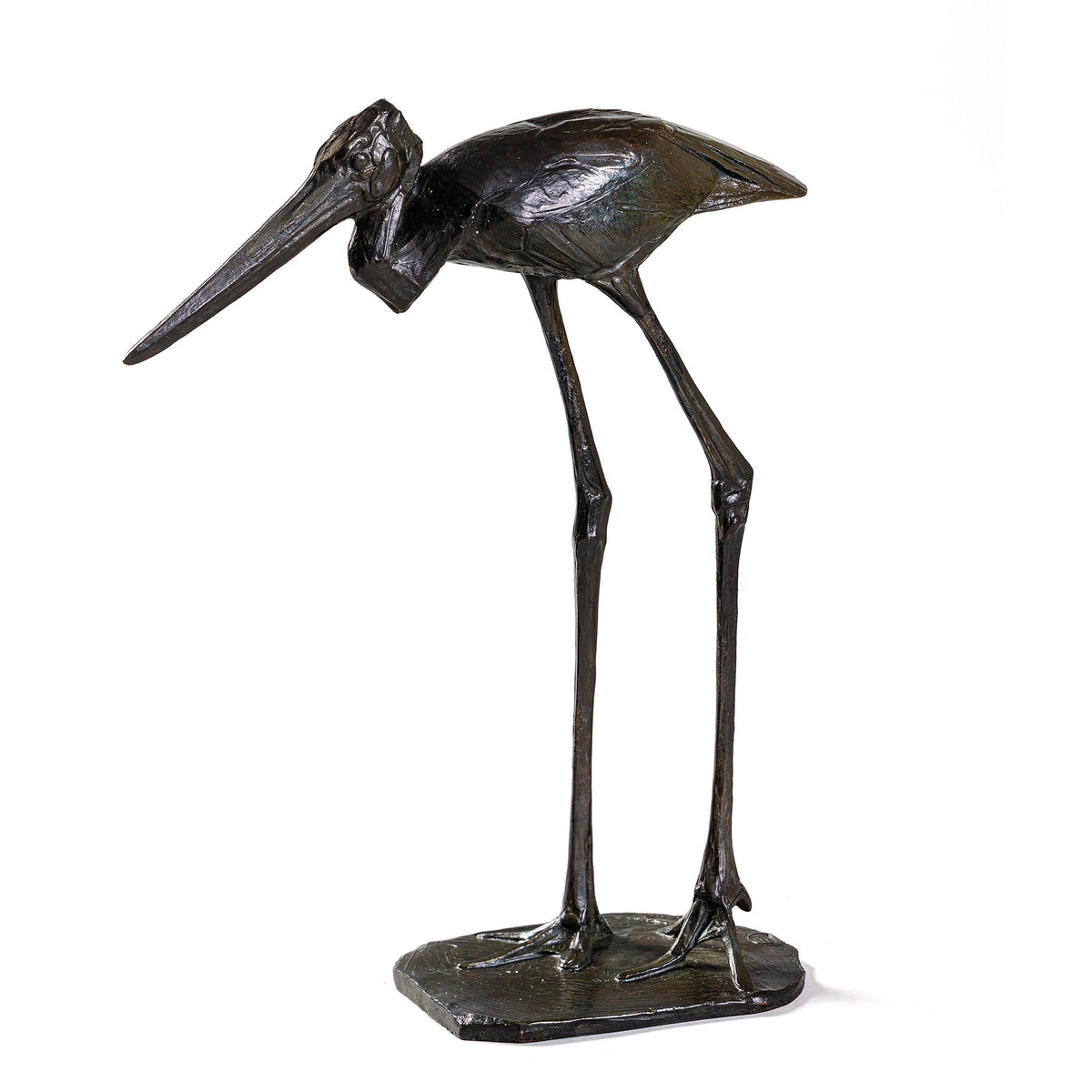 Rembrandt Bugatti "Jabiru Femelle" Bronze Sculpture