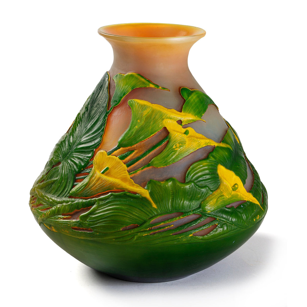 Établissements Gallé "Calla Lily" Vase