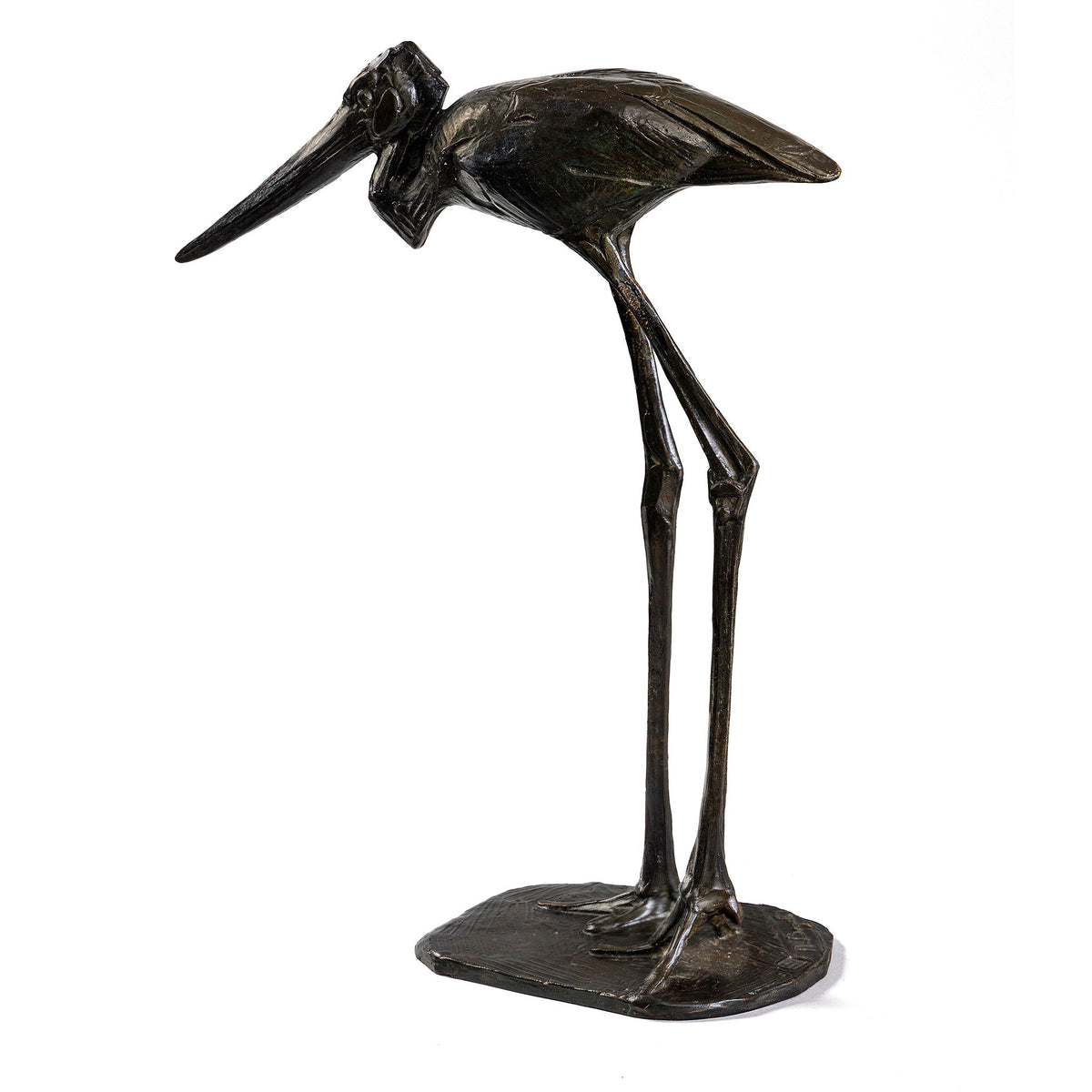 Rembrandt Bugatti "Jabiru Femelle" Bronze Sculpture
