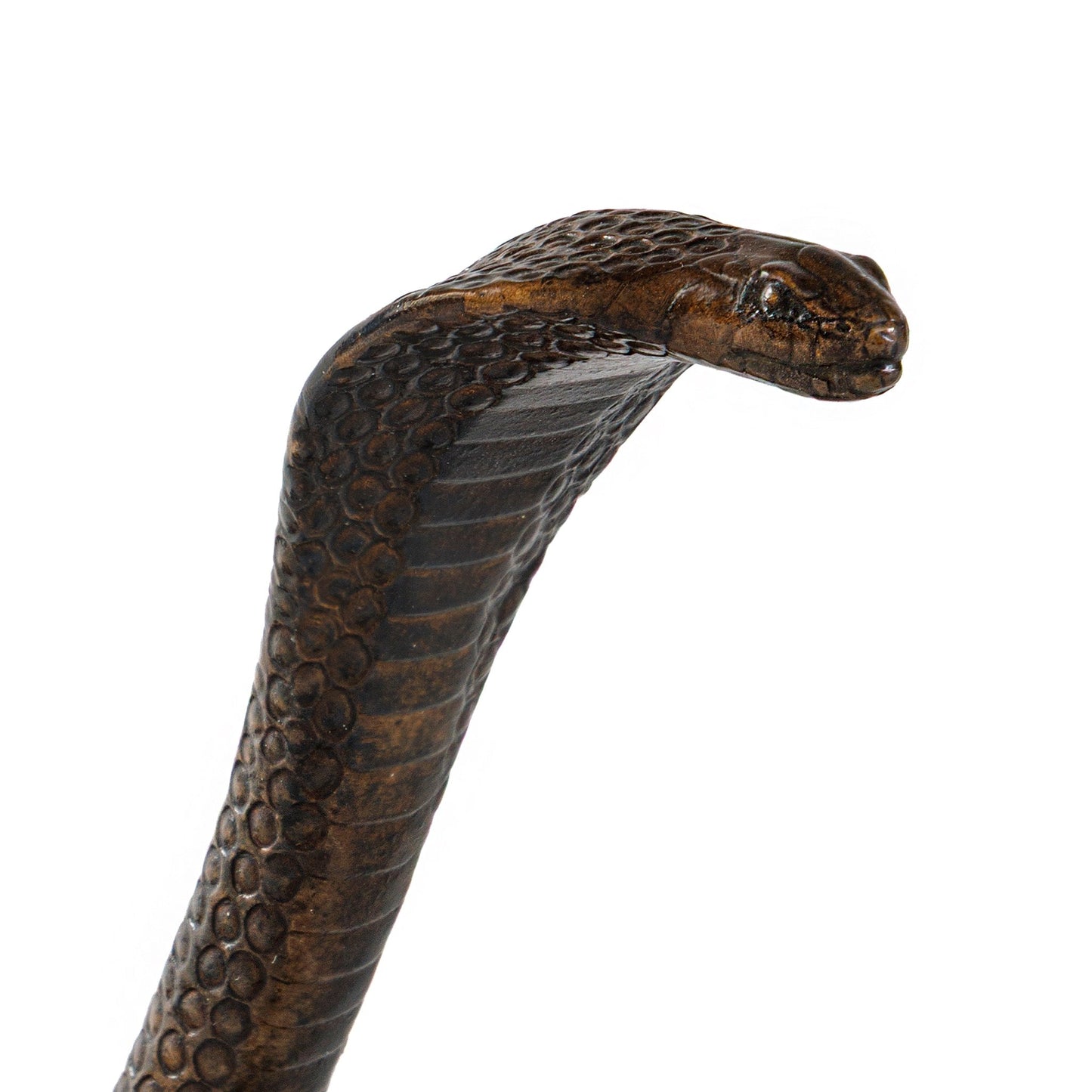 Jean Dunand Bronze Serpent Attaquant