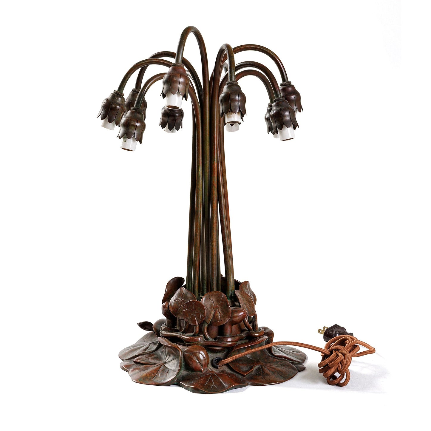 Tiffany Studios New York "Ten Light Lily" Table Lamp