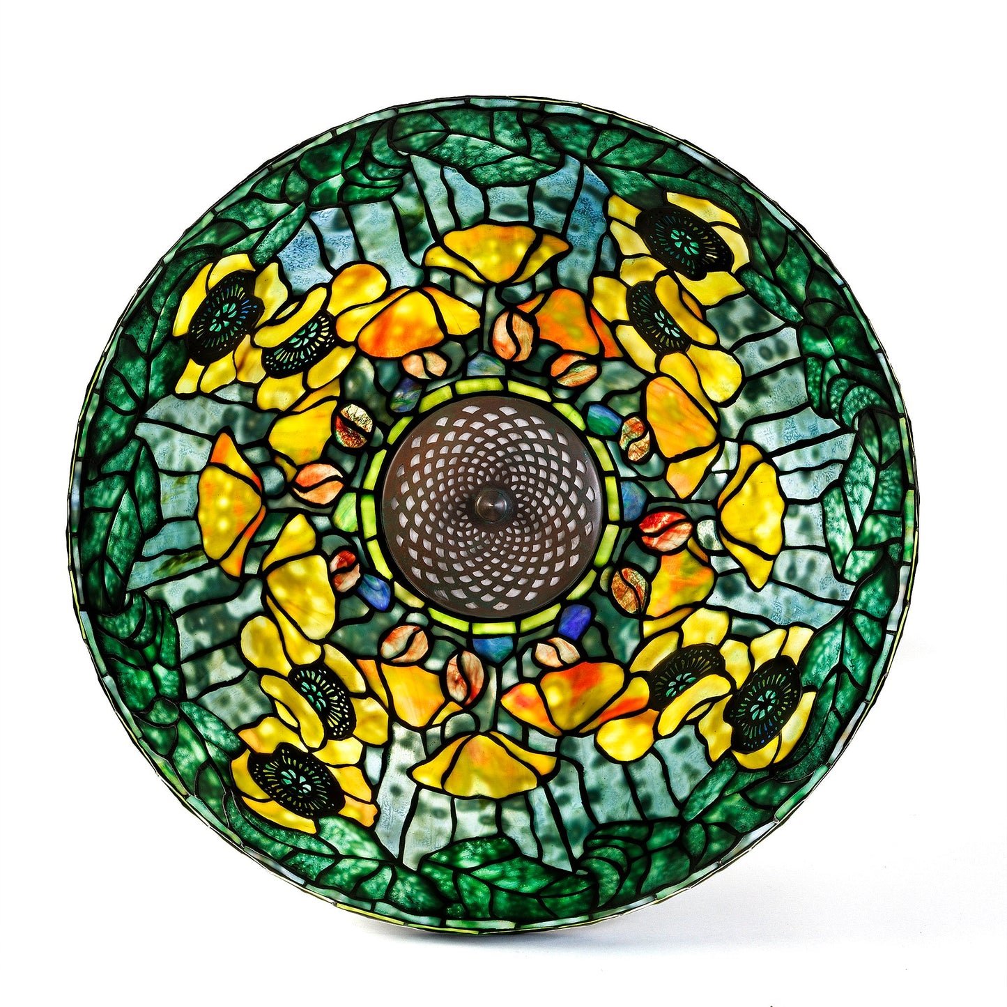 Tiffany Studios New York "Poppy" Table Lamp