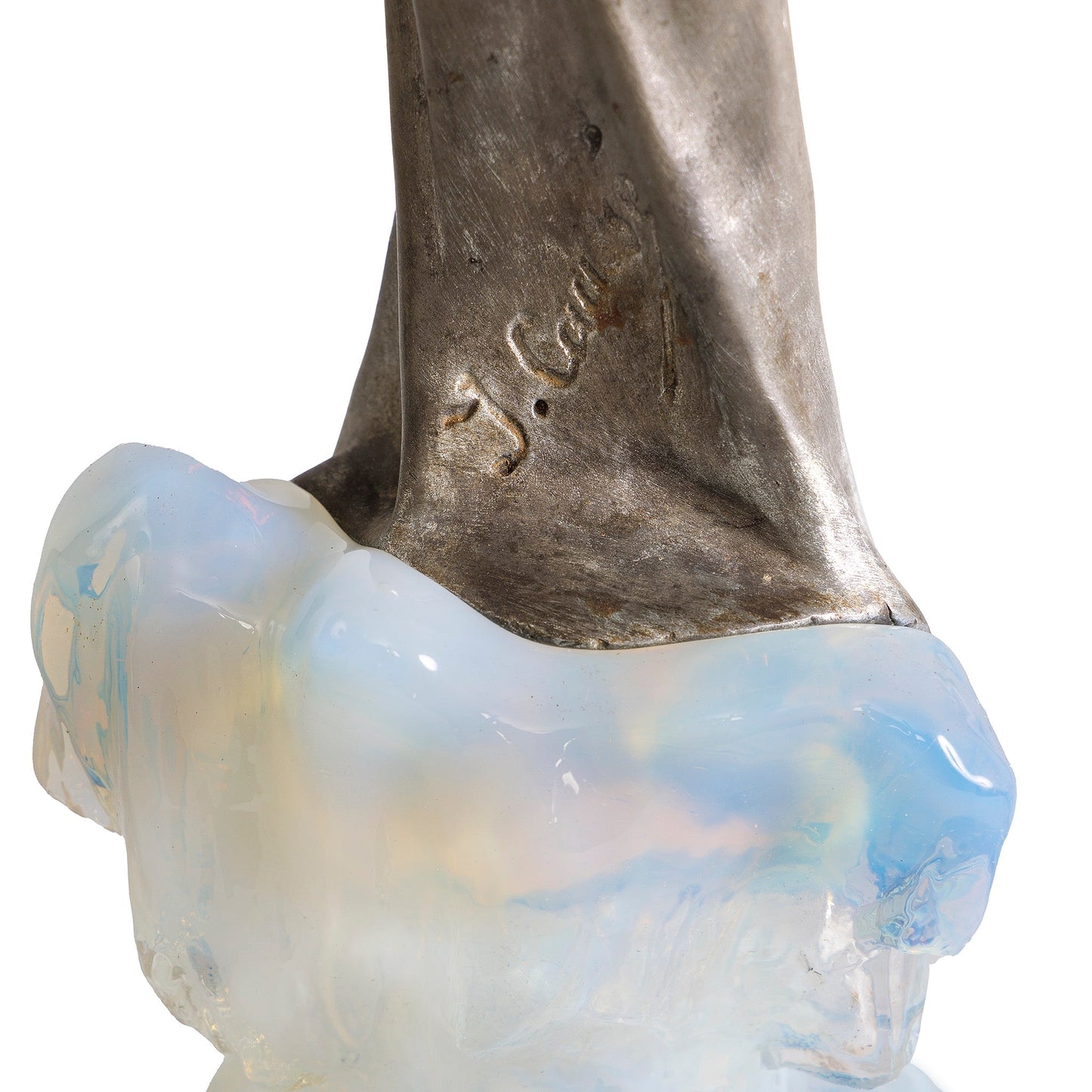 Julien Caussé "La Fee des Glaces" ("Ice Maiden") Sculpture