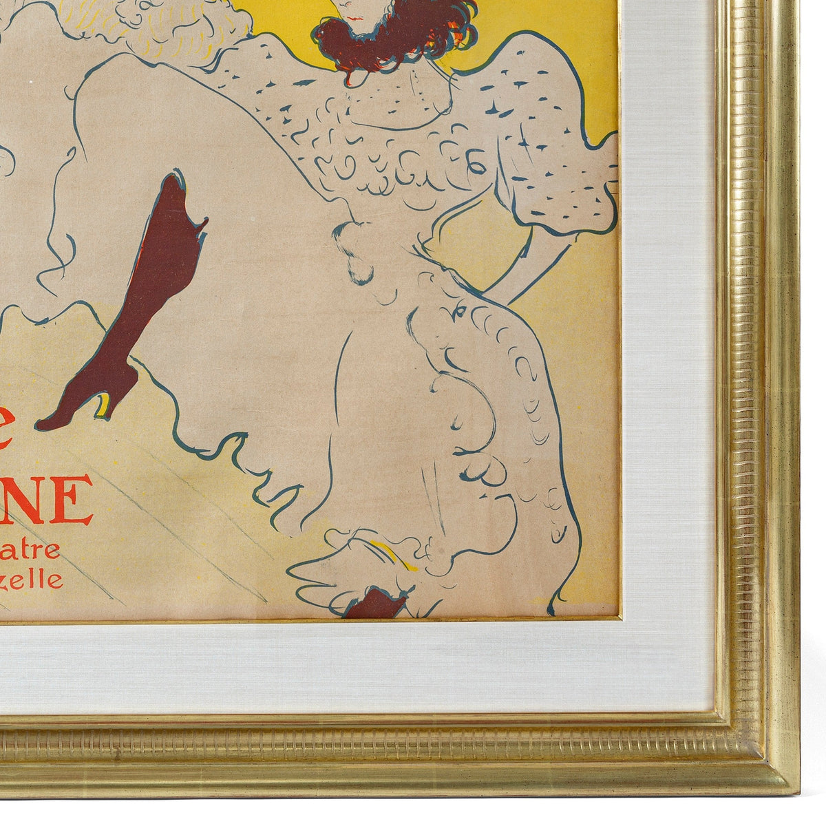 Henri de Toulouse-Lautrec "La Troupe de Mademoiselle Églantine" Lithograph