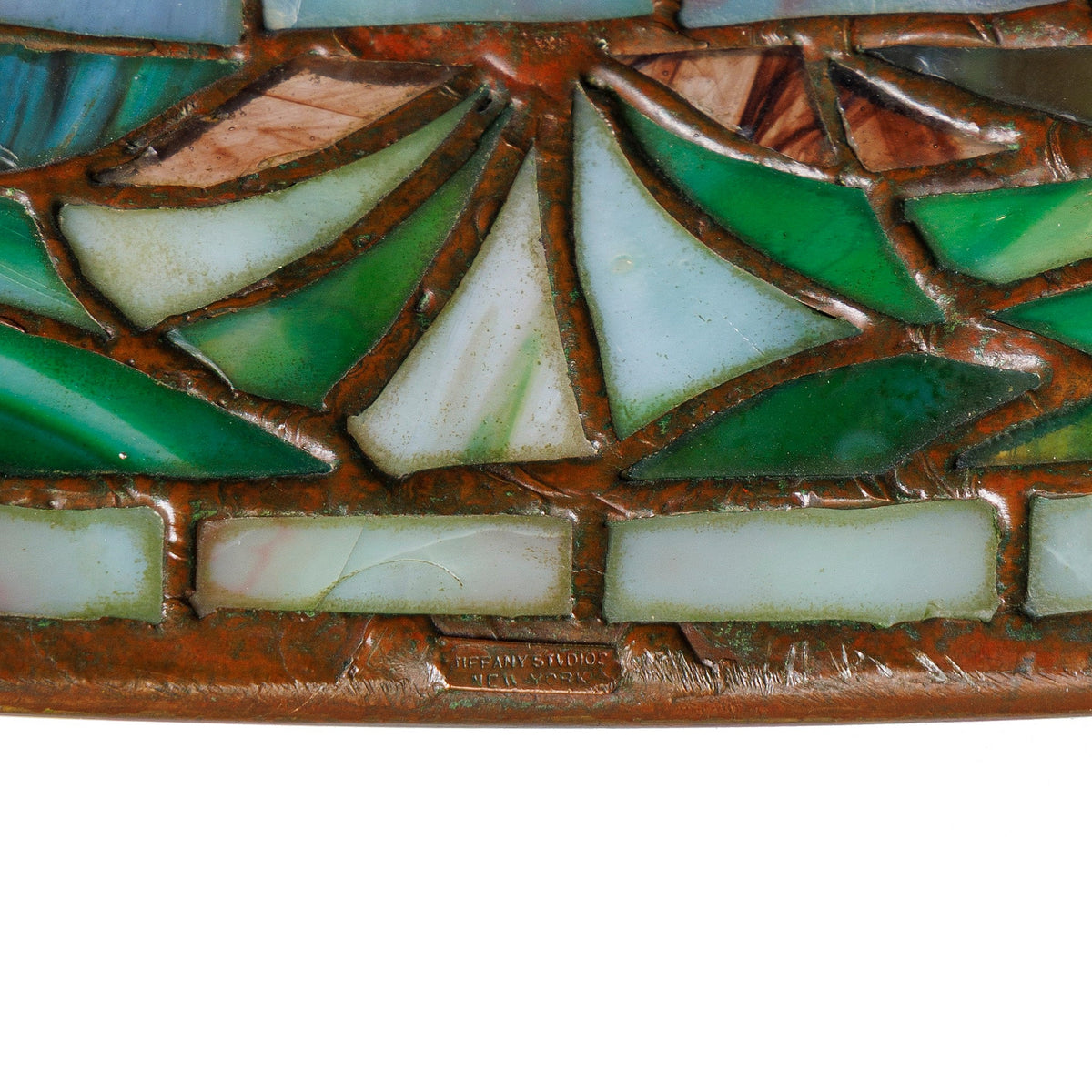 Tiffany Studios New York "Peacock" Table Lamp