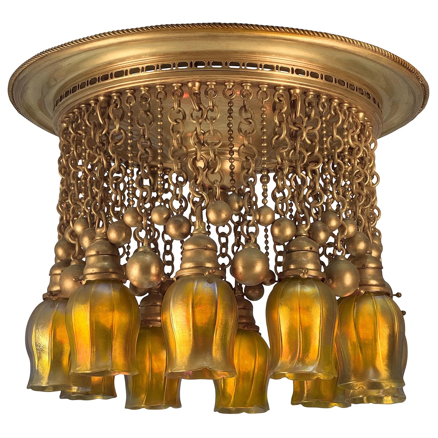 Tiffany Studios New York "Moorish" Chandelier