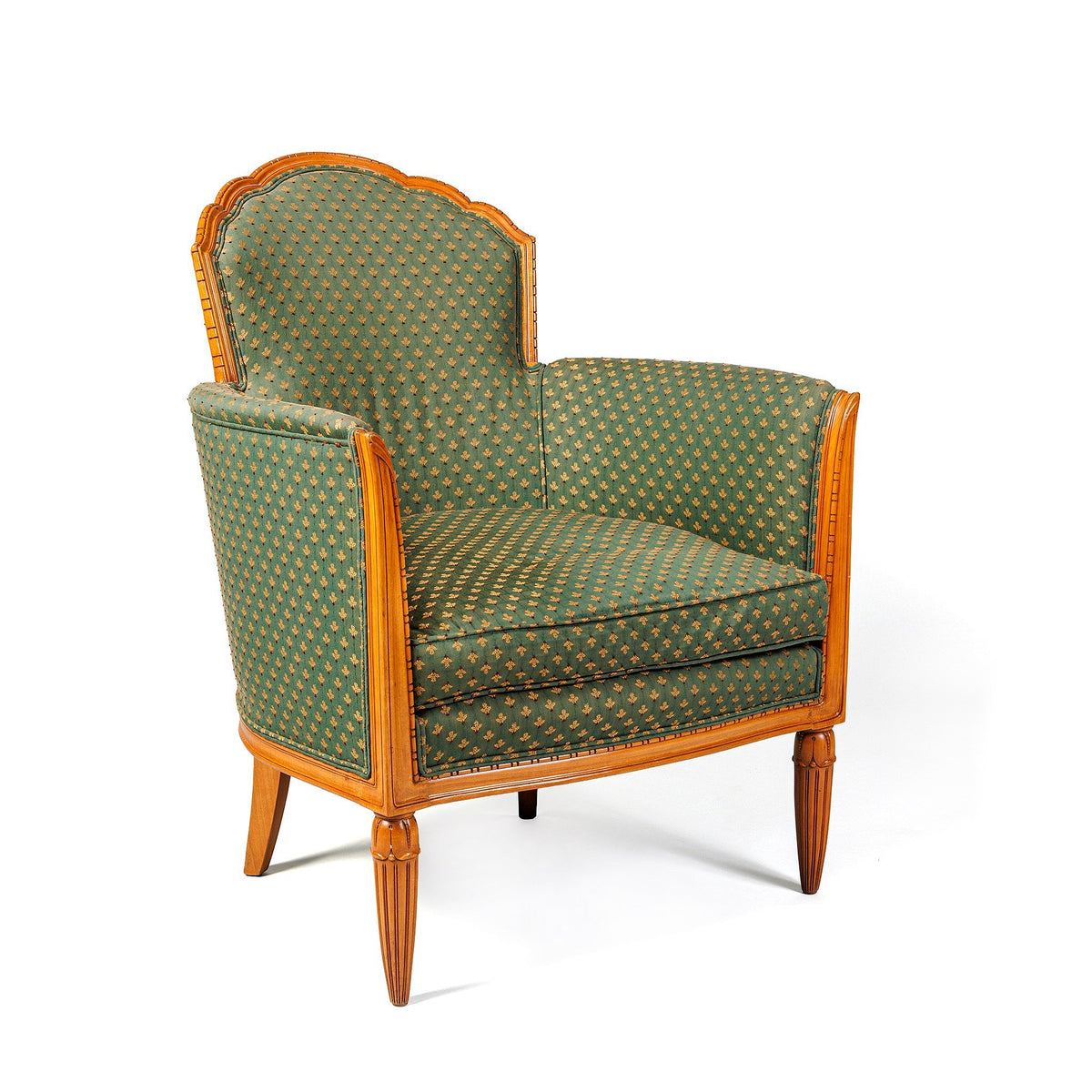 Léon Jallot Pair of Arm Chairs